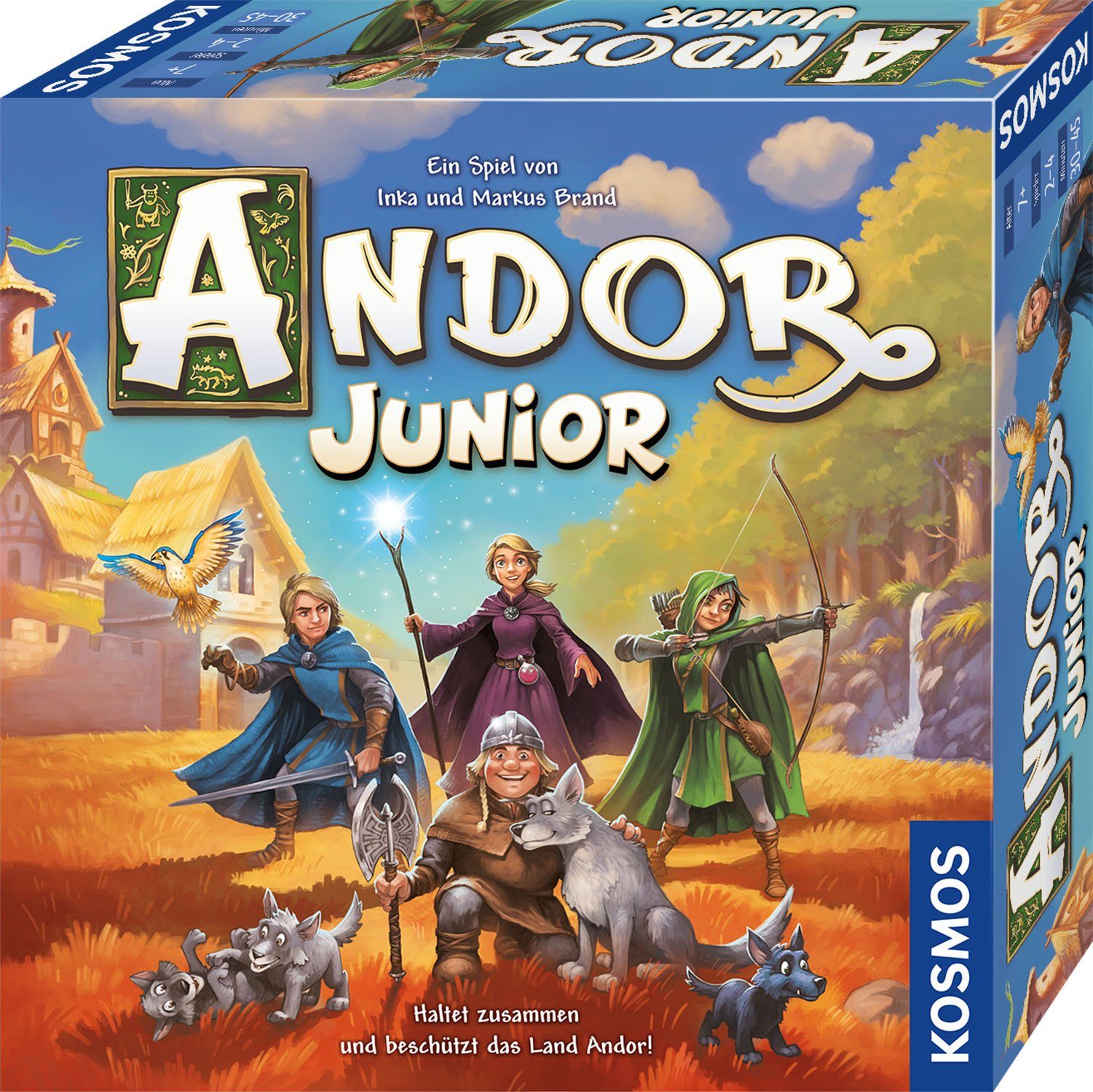 Kosmos Spiel Andor Junior, Strategiespel, Made in Germany