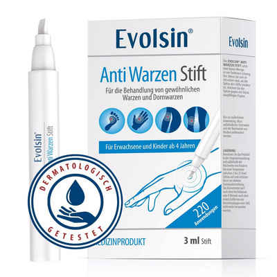 Evolsin Warzen-Behandlungsstift Evolsin – Anti Warzen Stift gegen Warzen