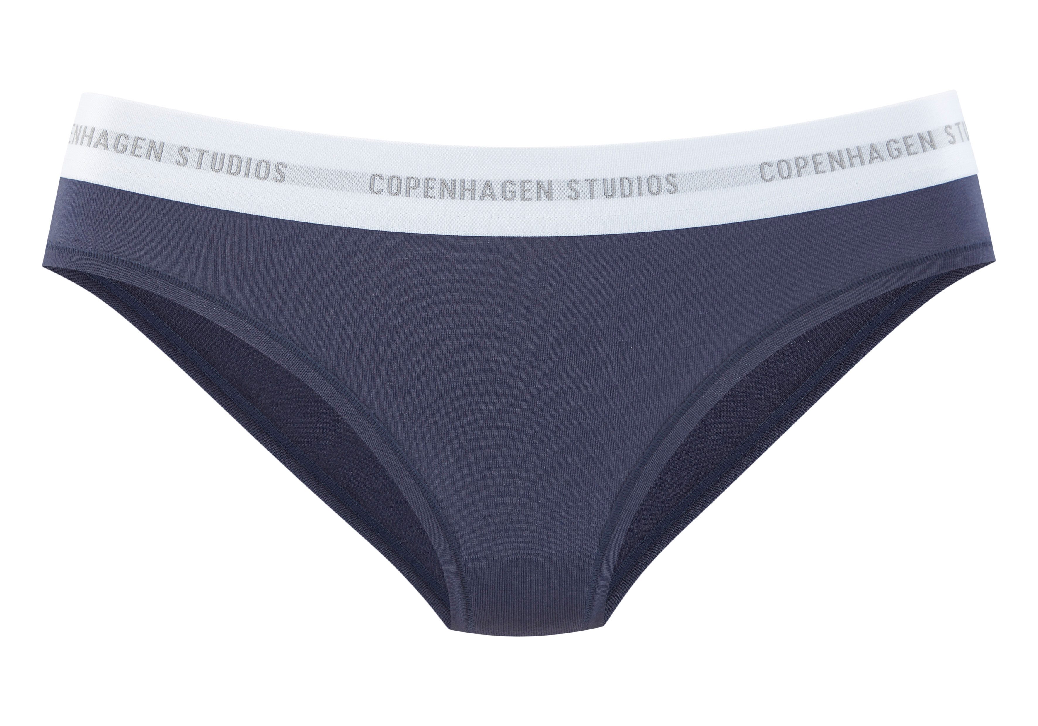 Copenhagen Studios Bikinislip mit elastischem Logobund günstig online kaufen
