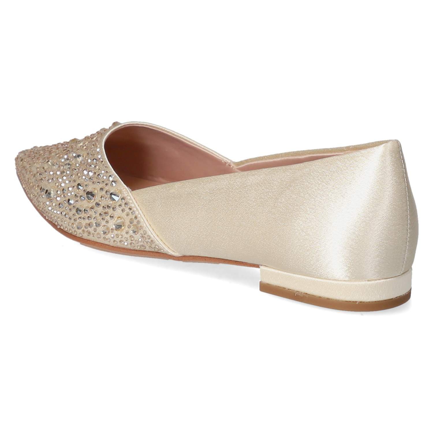 Tamaris Tamaris 1-22156-46-229 Damen Textil beige Ballerina