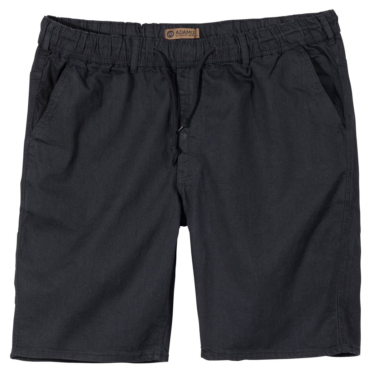 ADAMO Shorts Große Größen Stretch-Shorts schwarz Kansas Adamo | Shorts