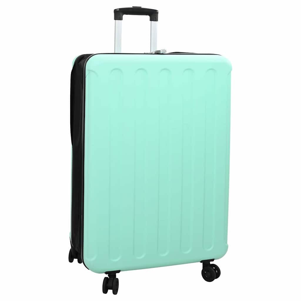 vidaXL Trolley Koffer mit Schloss Mintgrün 50 x 30 x 76 cm ABS Kunststoff