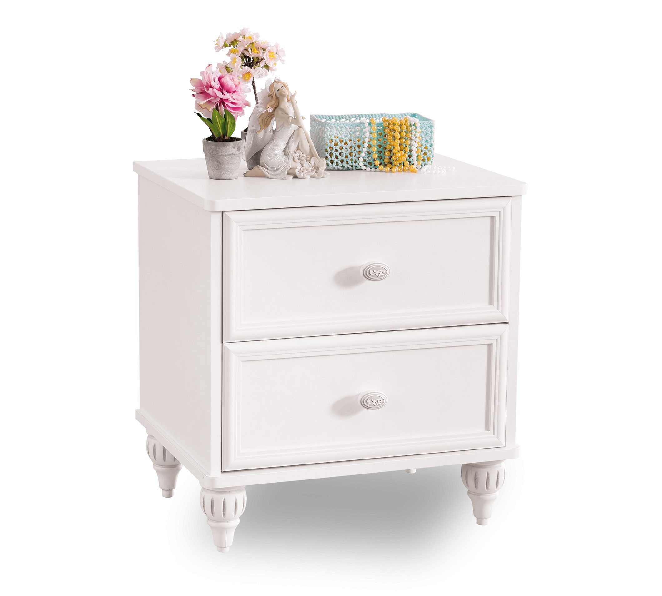 Möbel-Zeit Nachttisch ROMANTICA Nachtkommode günstig online kaufen