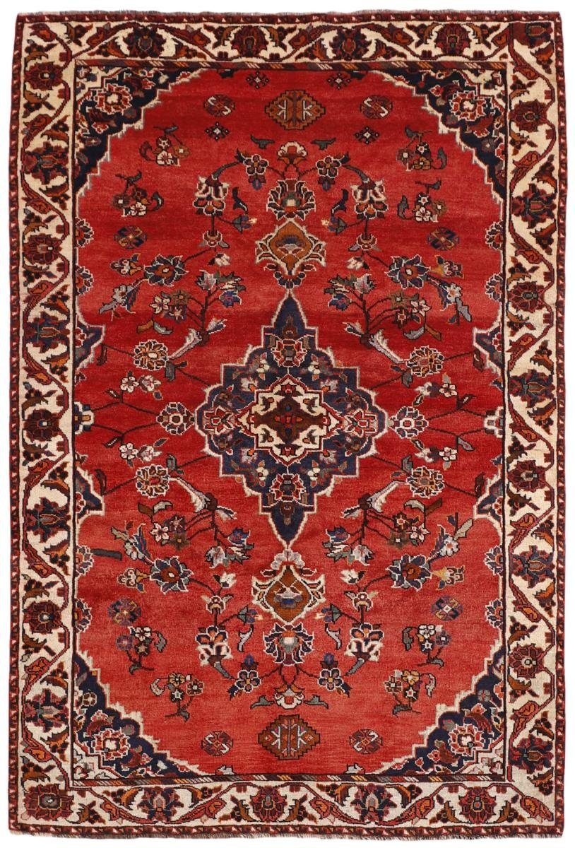 Orientteppich Shiraz 161x239 Handgeknüpfter Orientteppich / Perserteppich, Nain Trading, rechteckig, Höhe: 10 mm