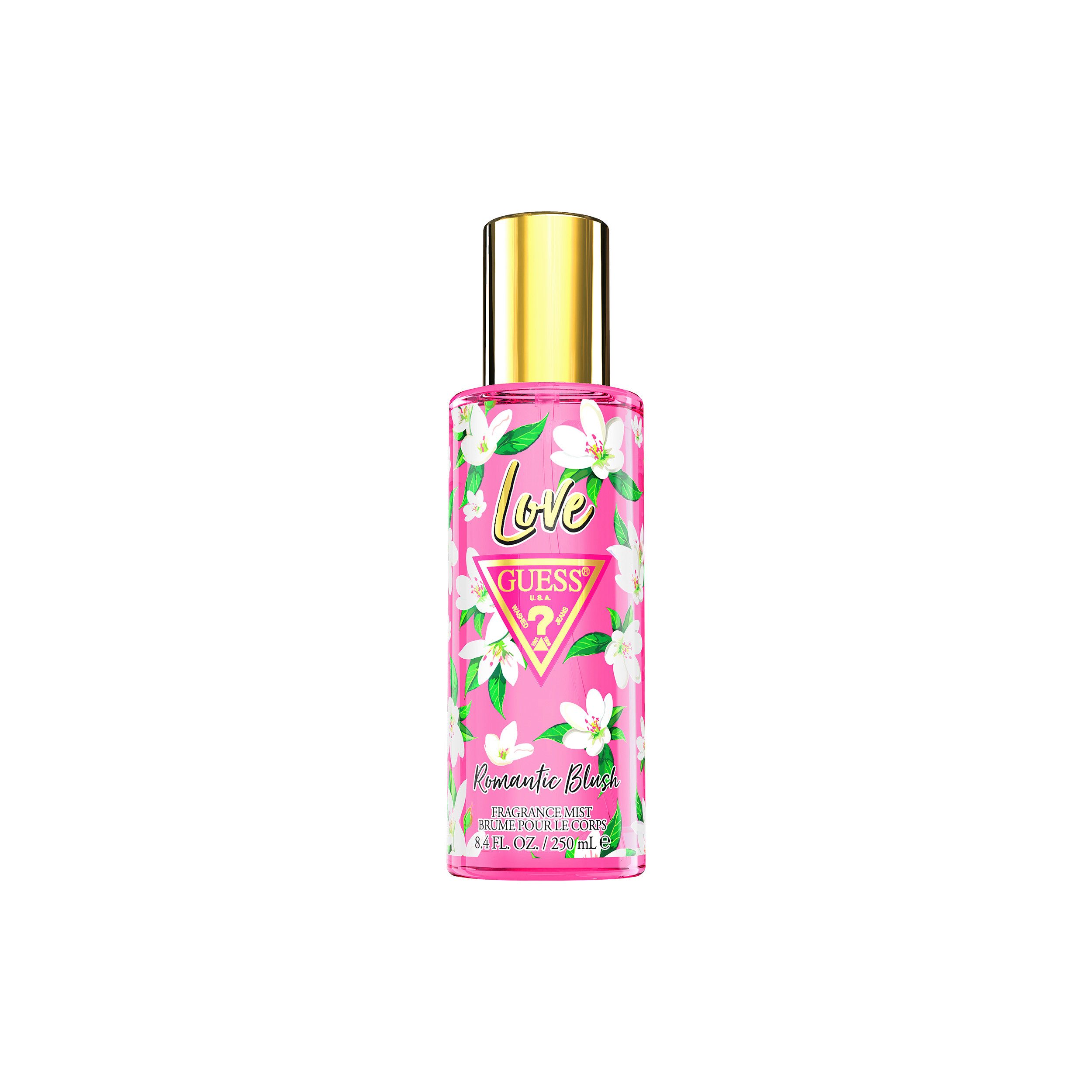 Guess Körperspray LOVE ROMANTIC BLUSH FRAGRANCE MIST, 1-tlg., blumig-fruchtiges Duftprofil, mit Meersalz, Apfelblüte und Quitte