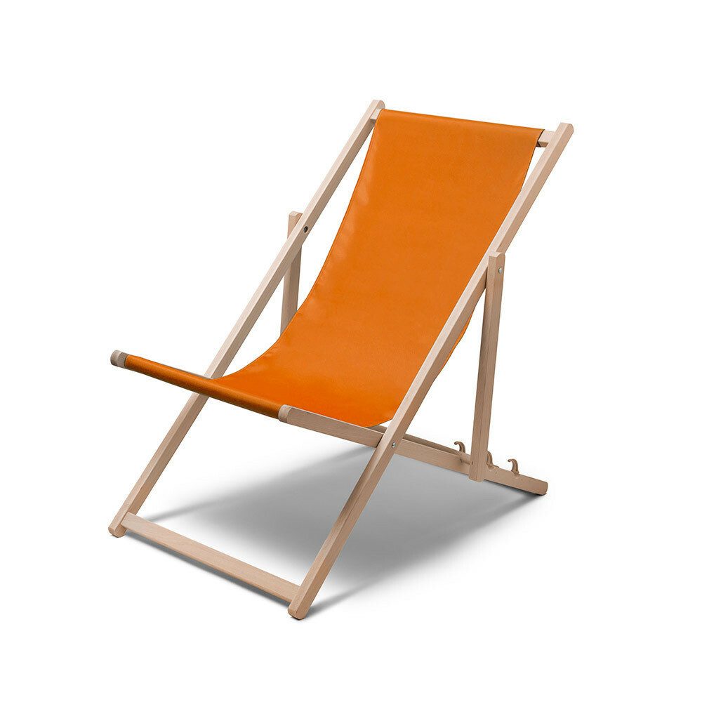 Showdown Displays Gartenliege Liegestuhl Relax Orange, 1 St.