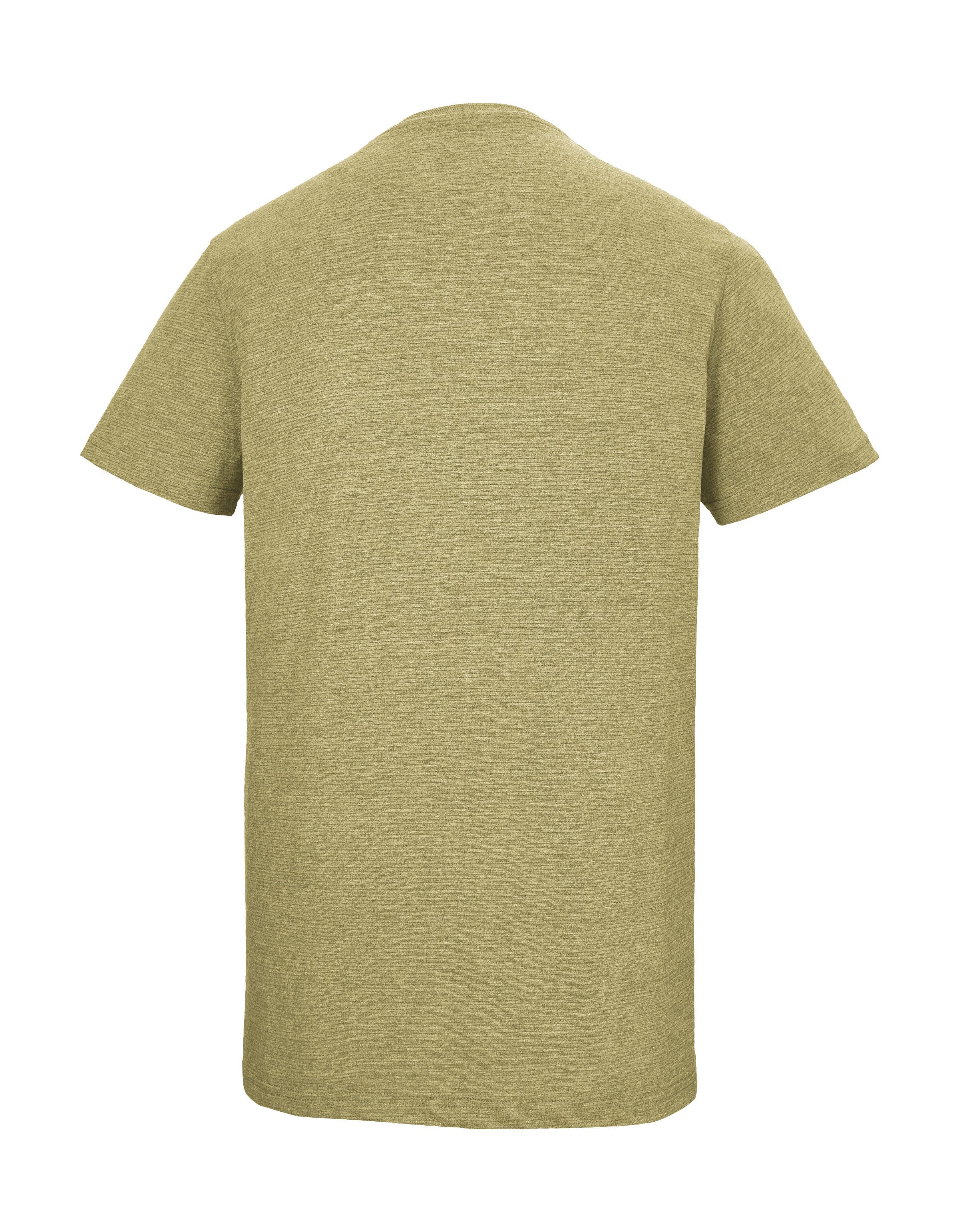 G.I.G.A. DX by killtec T-Shirt GS 49 MN TSHRT Melange-T-Shirt, ultrafeine Streifen, weich, strapazierfähig