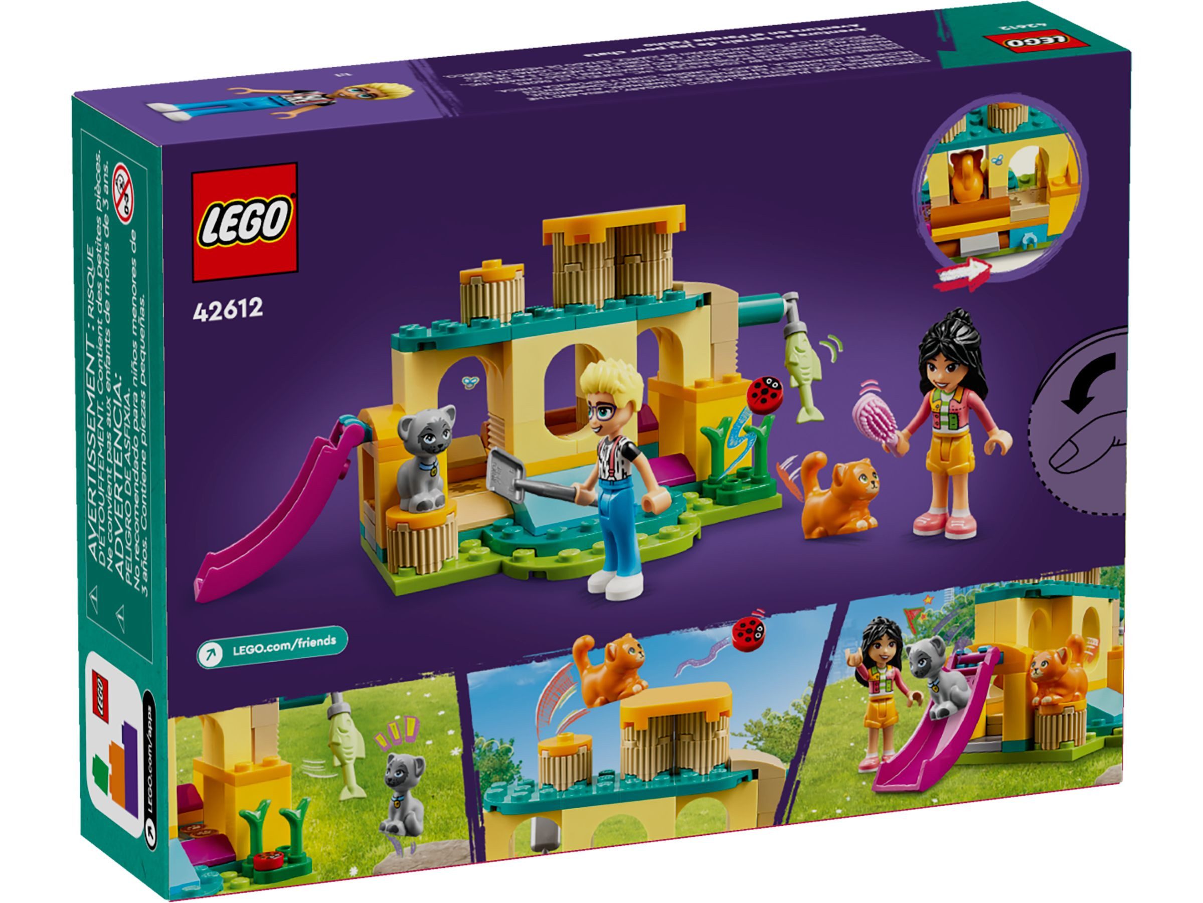 LEGO® LEGO® Friends 42612 Abenteuer auf dem Katzenspielplatz Konstruktionss günstig online kaufen