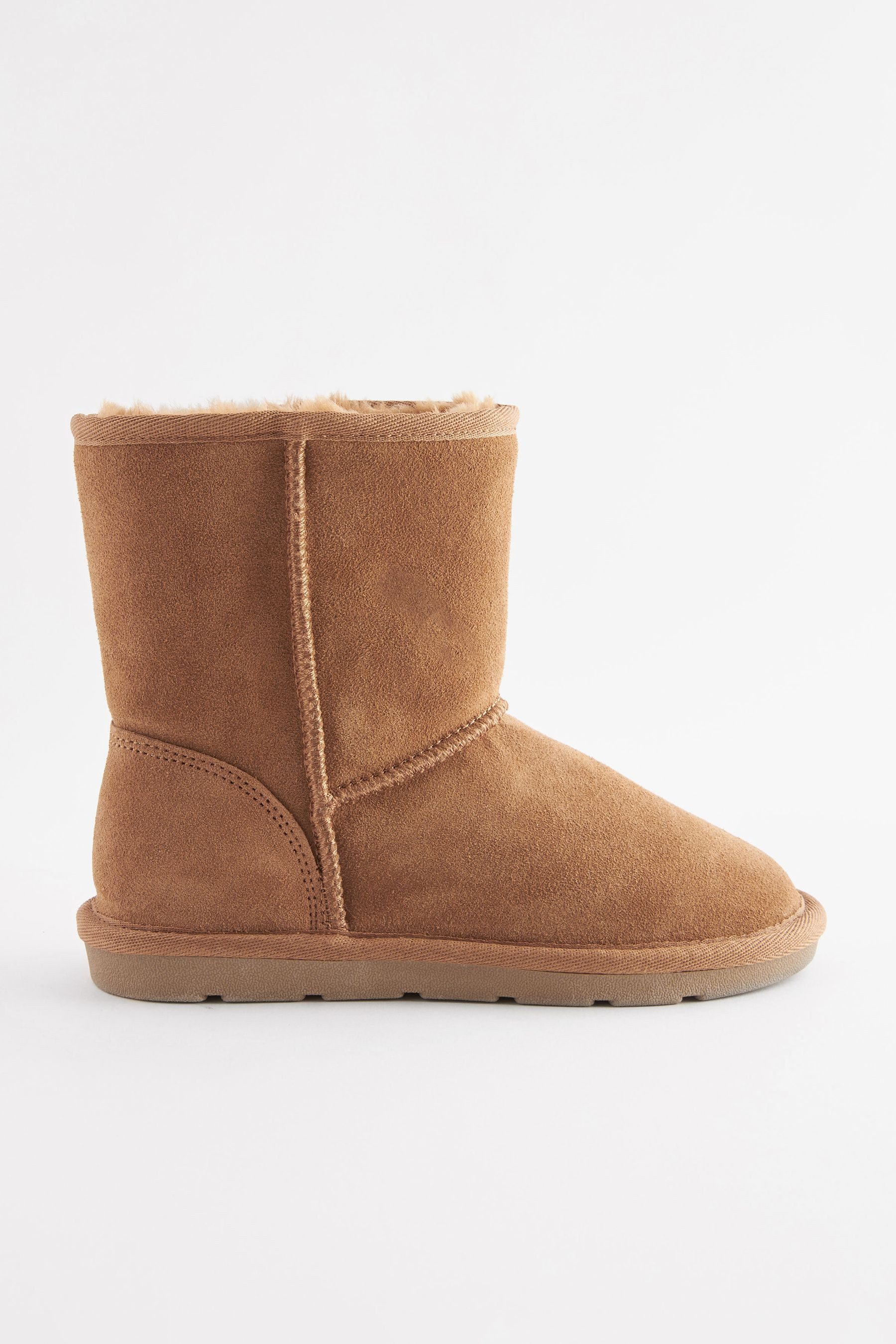 Next Schlupfstiefel aus Veloursleder Schlupfstiefel (1-tlg) günstig online kaufen