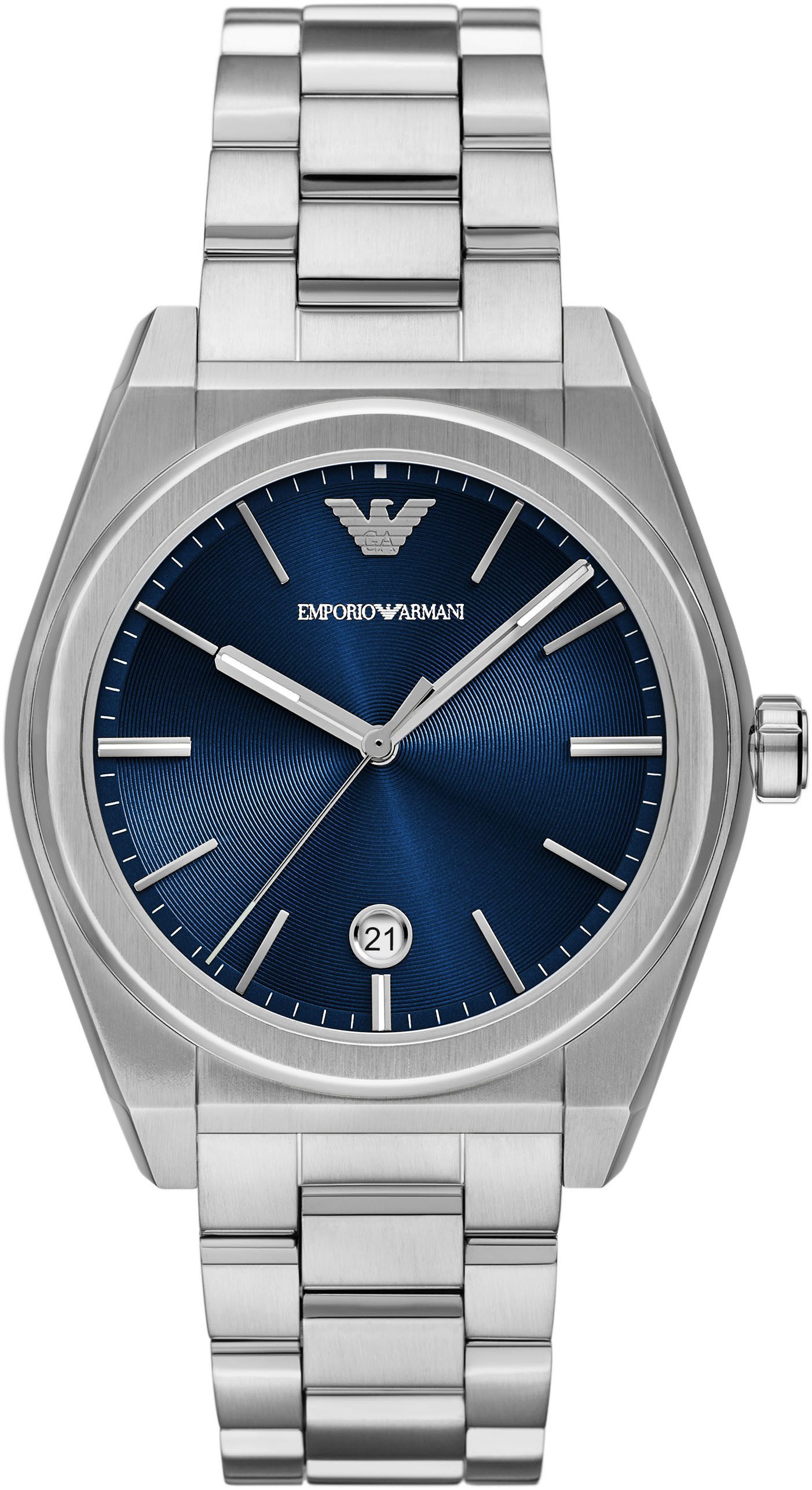 Emporio Armani Quarzuhr AR11620, Armbanduhr, Herrenuhr, Edelstahlarmband, a günstig online kaufen