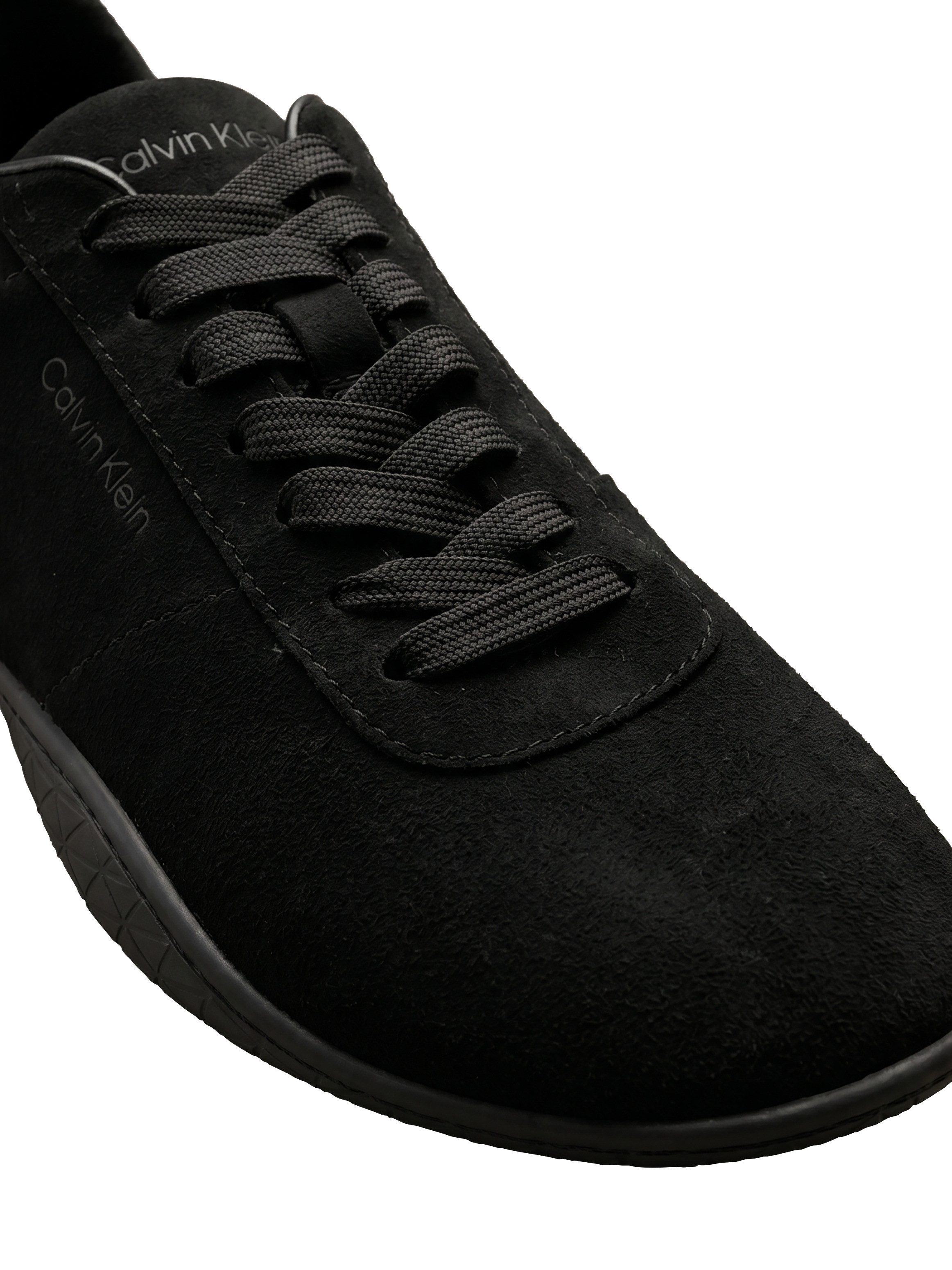 Calvin Klein BALLET SNEAKER LACEUP LTH-SUE Sneaker Schnürschuh, Halbschuh mit Logoschriftzug