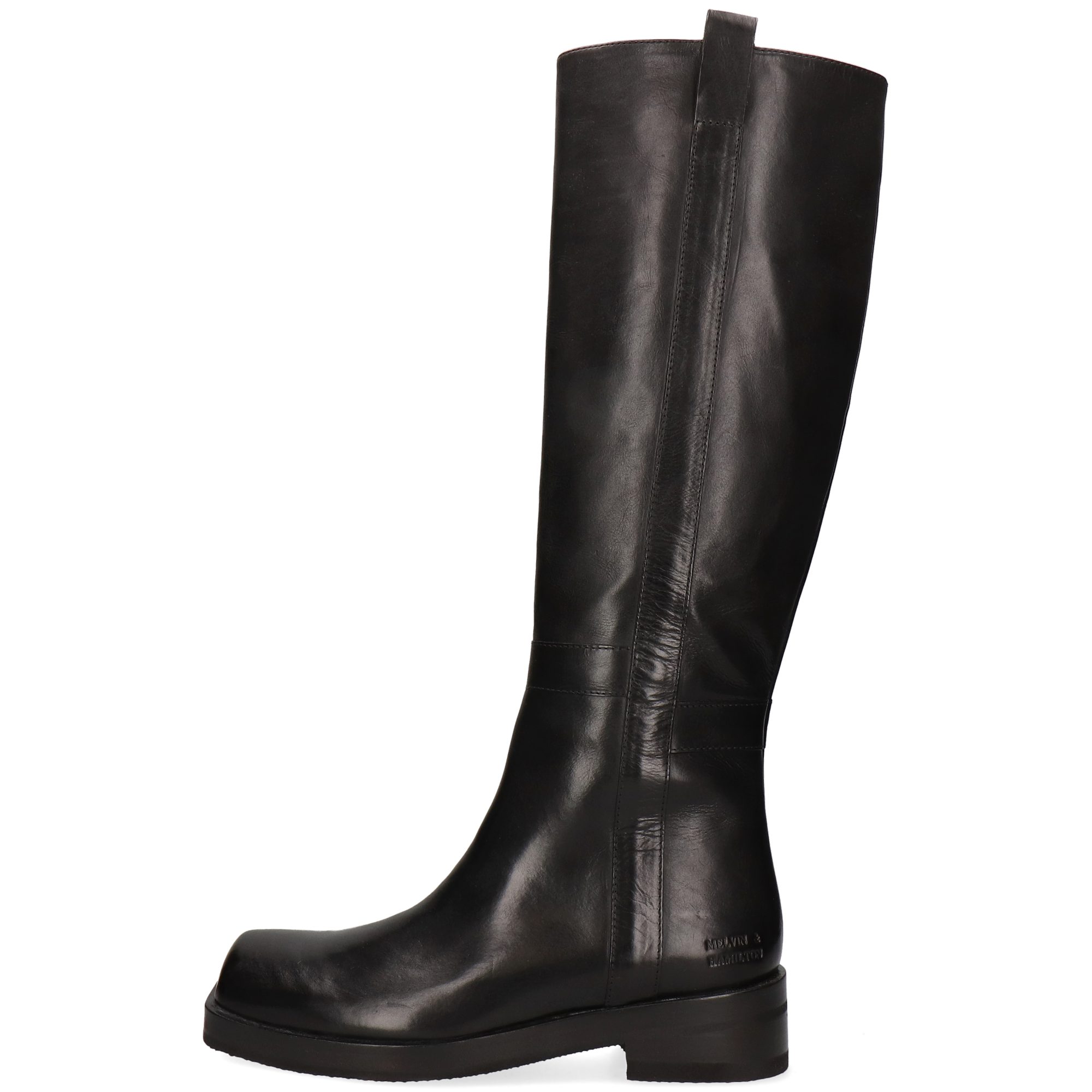 Melvin & Hamilton Sadie 4 Leder-Stiefel für Damen Stiefel Flache Absätze, Echtes Leder, Vegetabile Gerbung