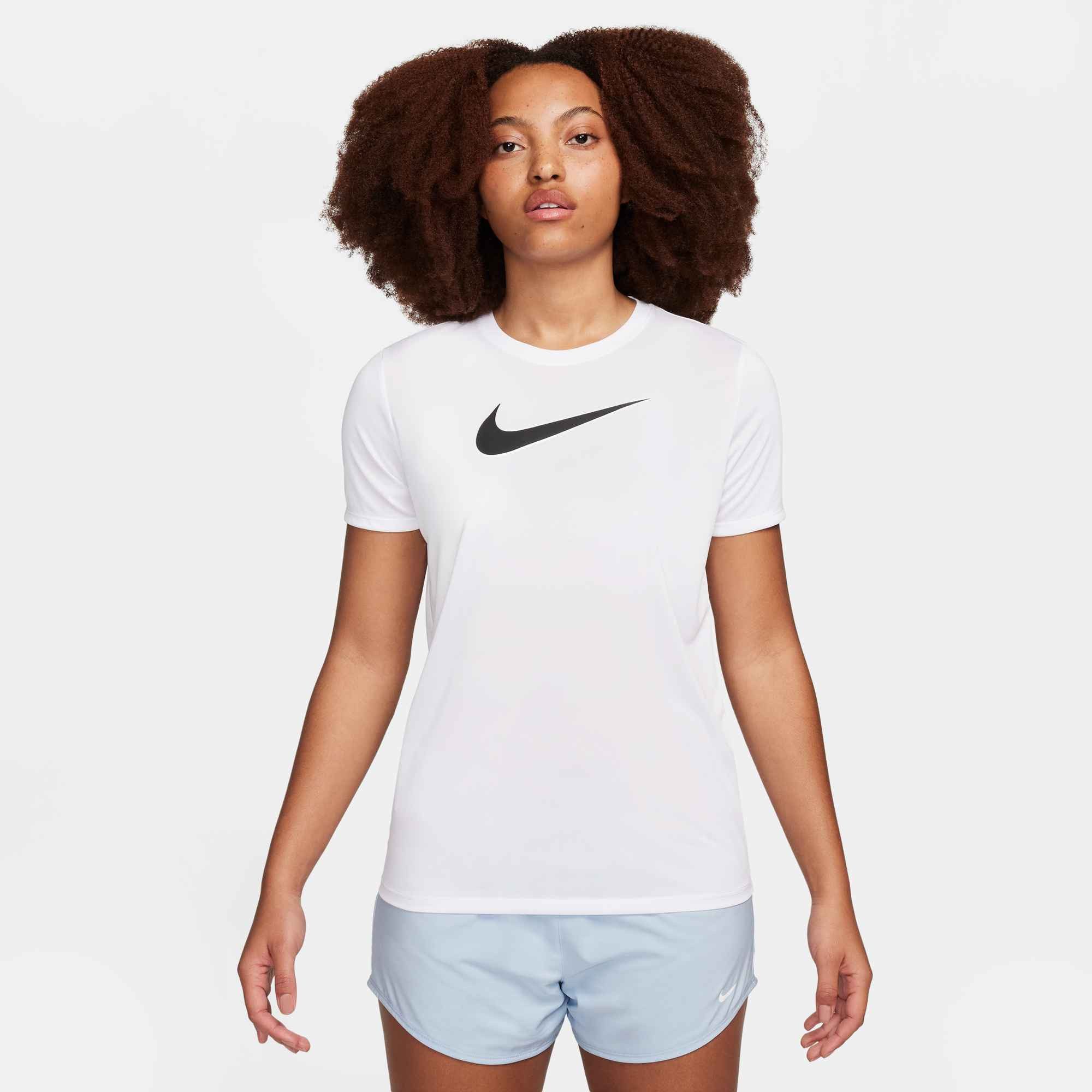 Nike T-Shirt Nike Women's Dri-FIT Graphic T-Shirt für Erwachsene, leichtes Material, aus Polyester, sportlicher Stil