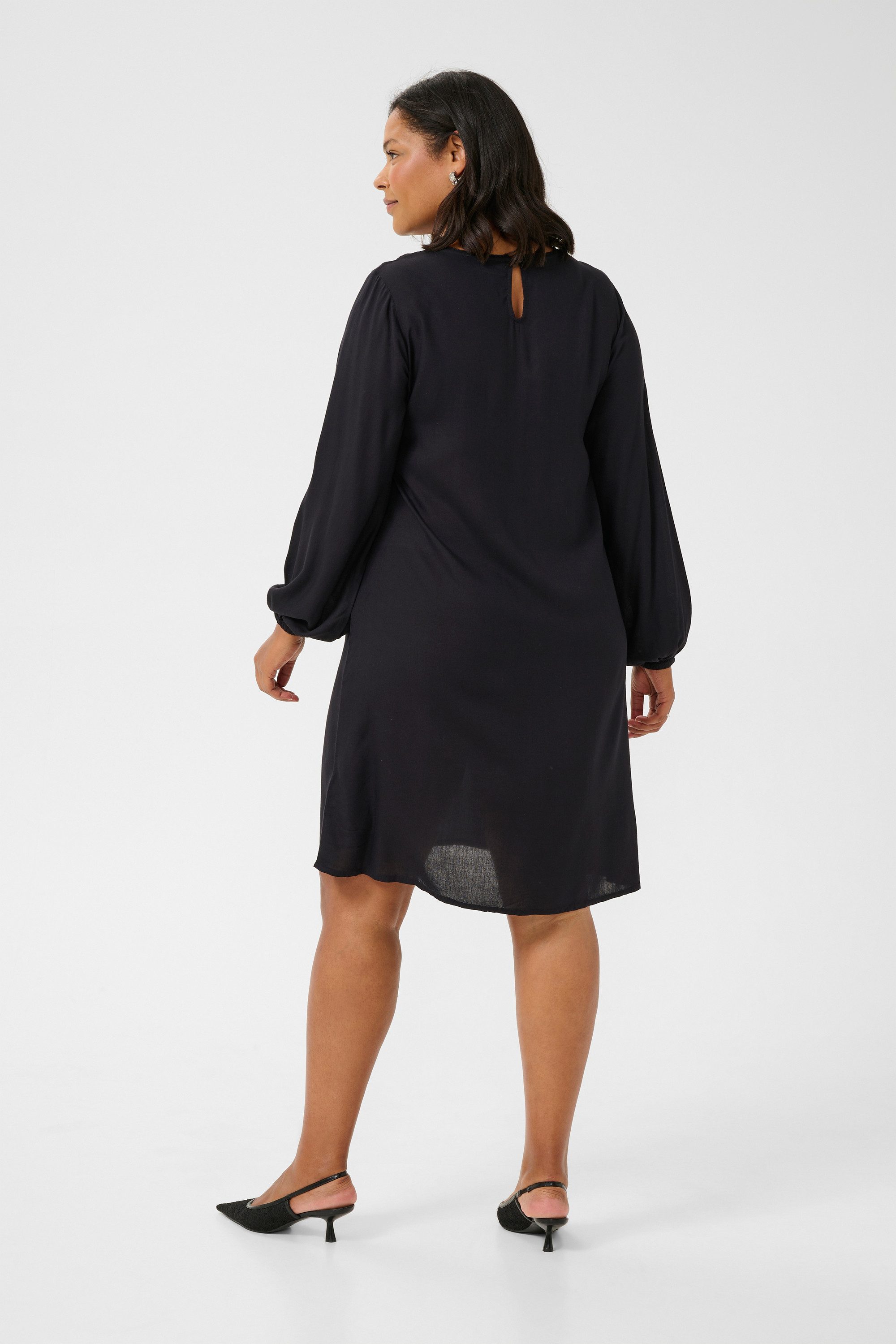 KAFFE Curve Blusenkleid Kleid KCellanora Große Größen