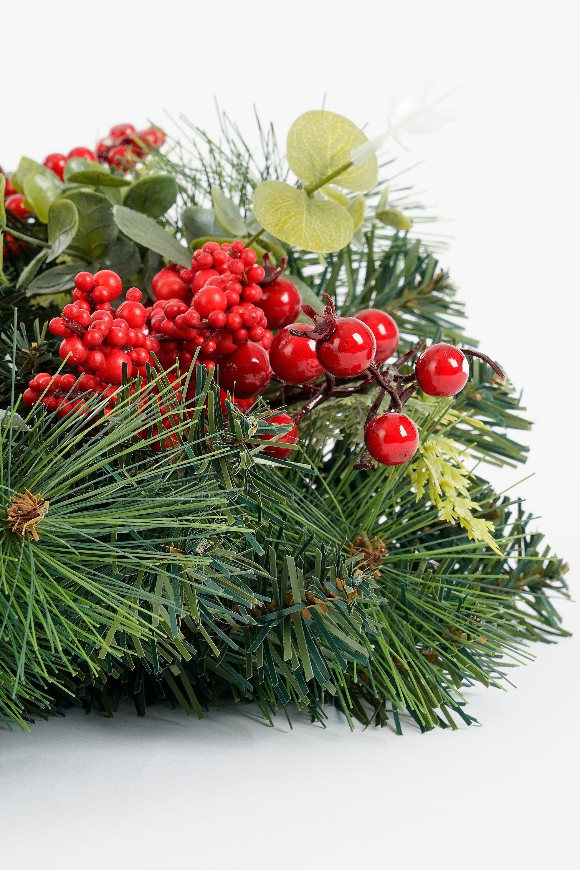 Mica Decorations Dekokranz Mica Decorations Harvey Kranz rot - h11xd40cm