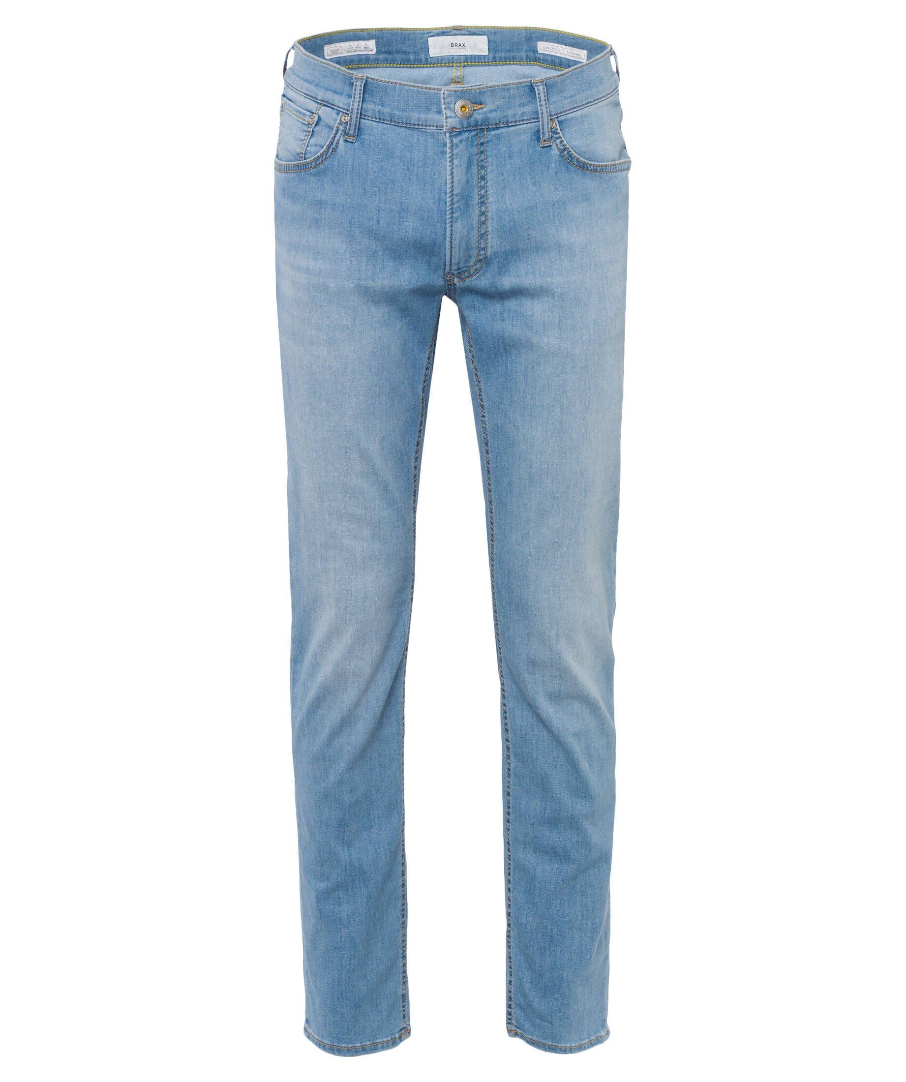 Brax 5-Pocket-Jeans Herren Jeans "Chuck" Modern Fit (1-tlg) stoned blue (81)