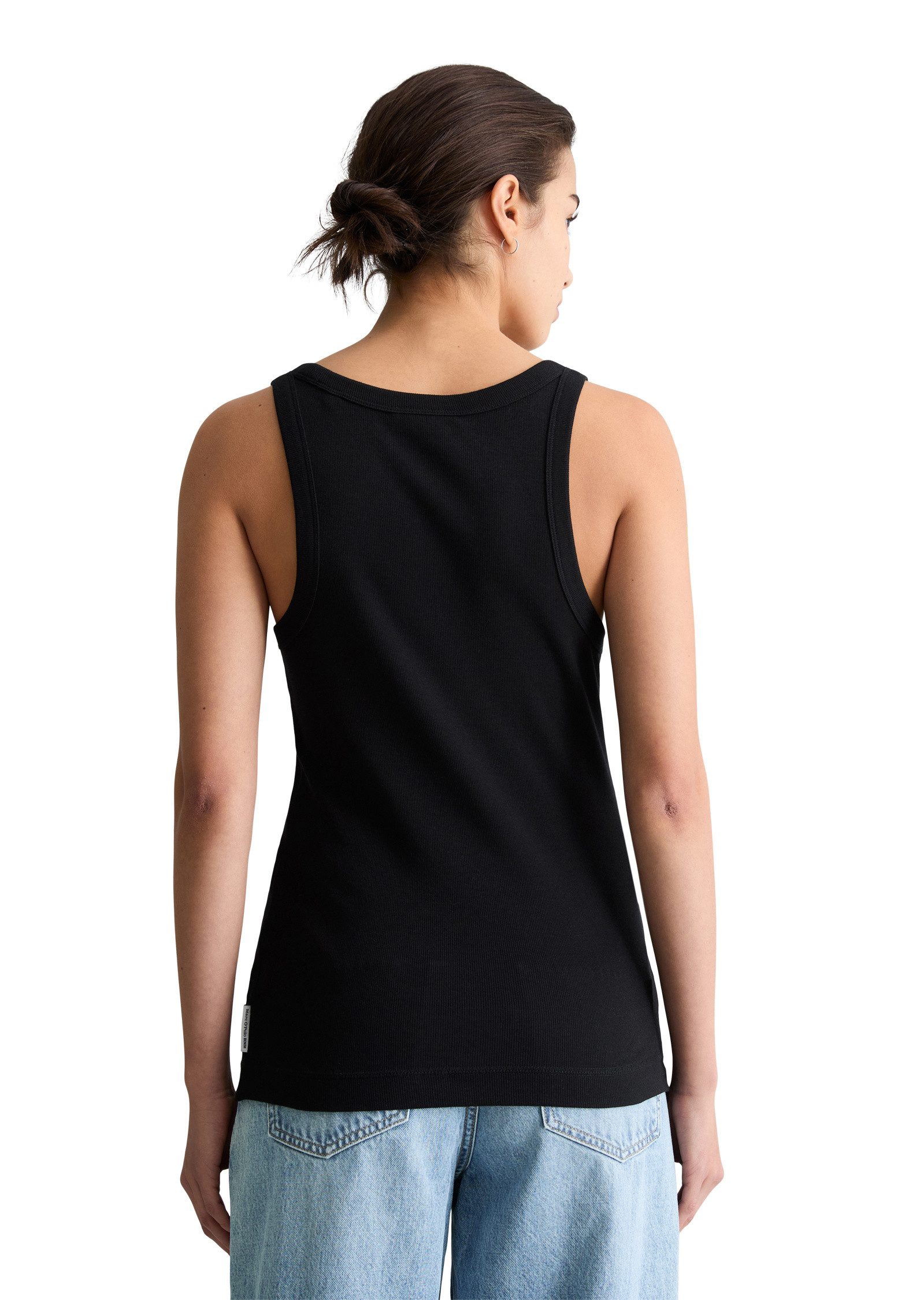 Marc O'Polo DENIM T-Shirt aus Bio-Baumwoll-Stretchjersey