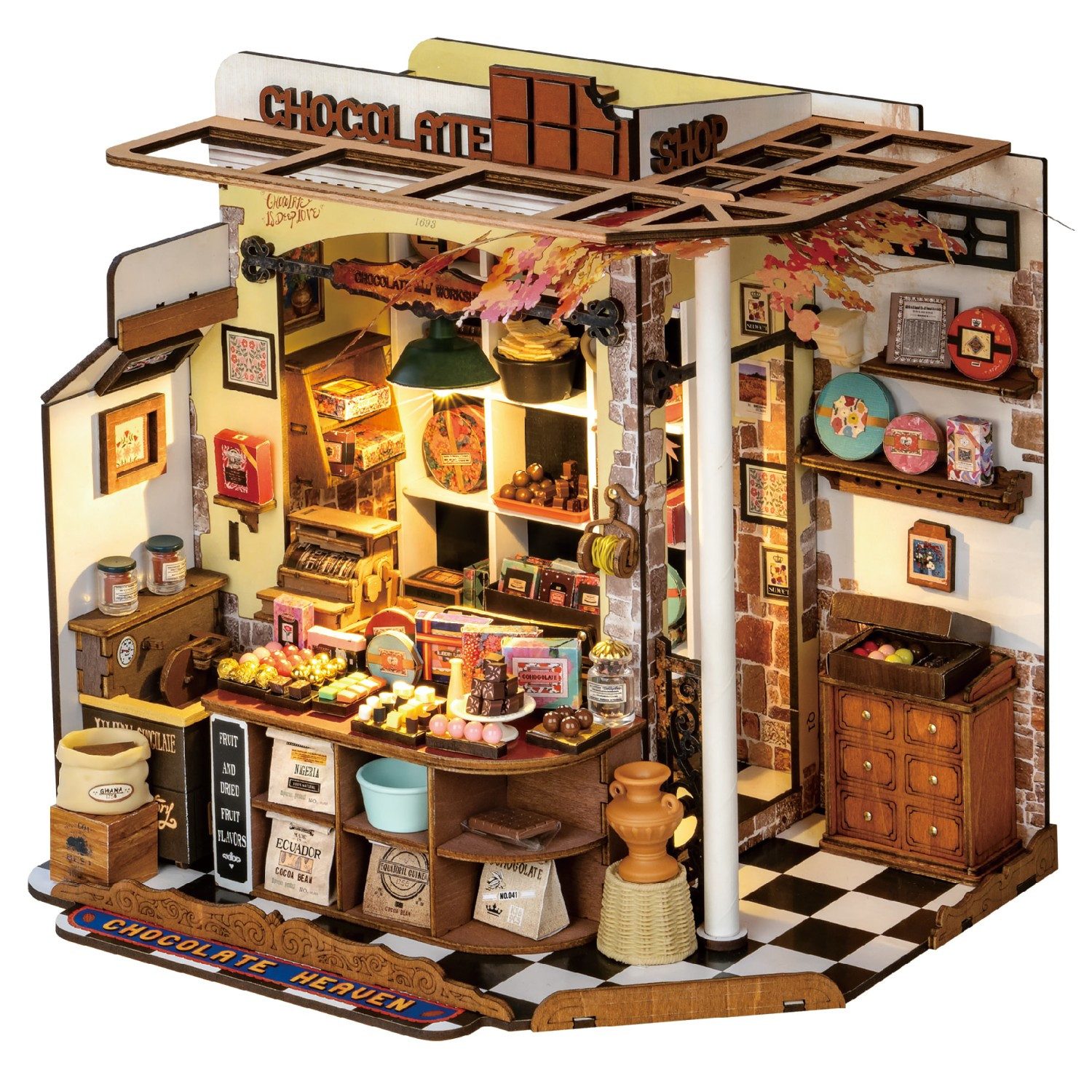 ROLIFE 3D-Puzzle DIY "Henry's Chocolate", 330 Puzzleteile günstig online kaufen