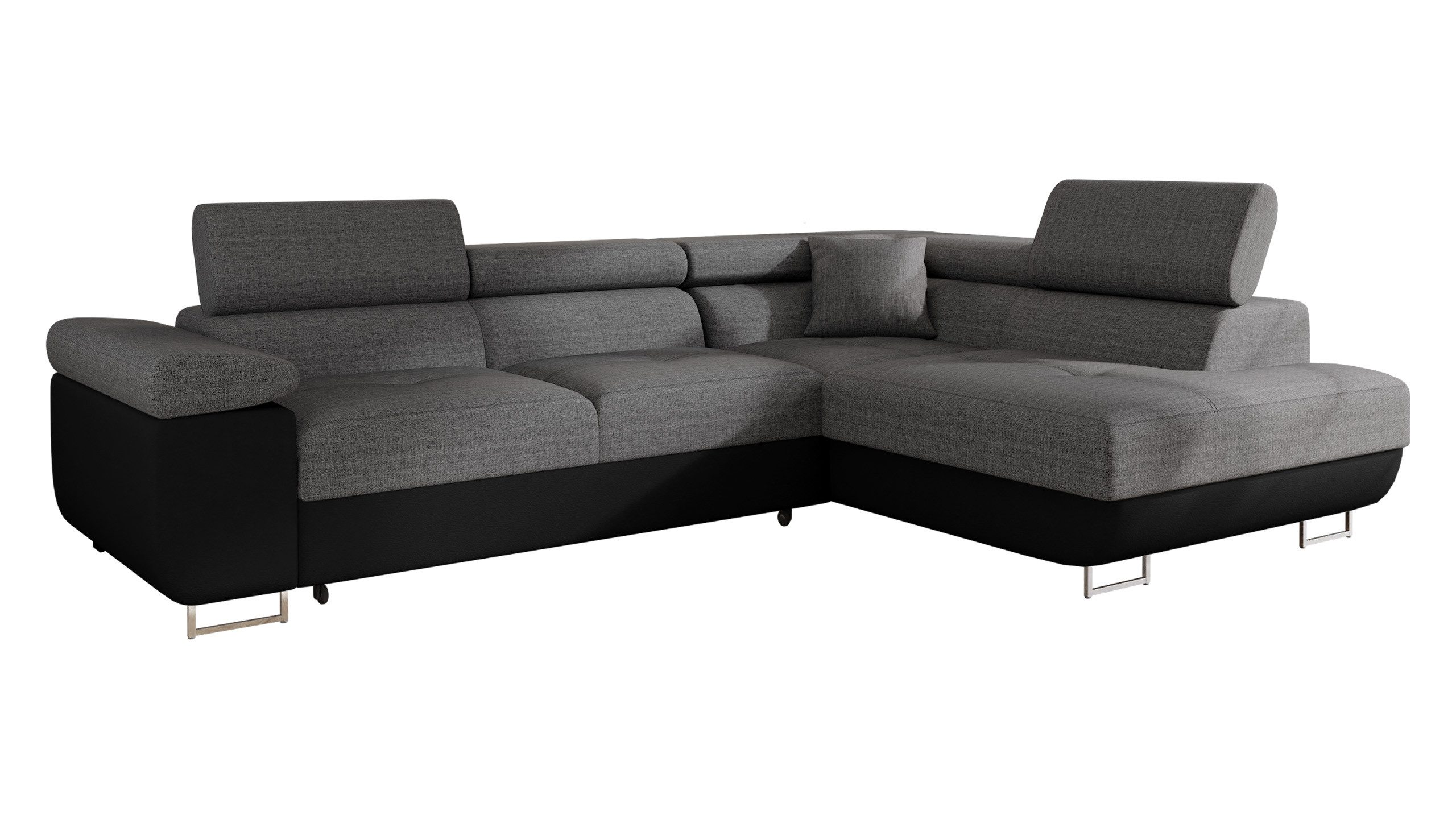 MIRJAN24 Ecksofa Torezio, mit Bettkasten und Schlaffunktion, Einstellbare K günstig online kaufen