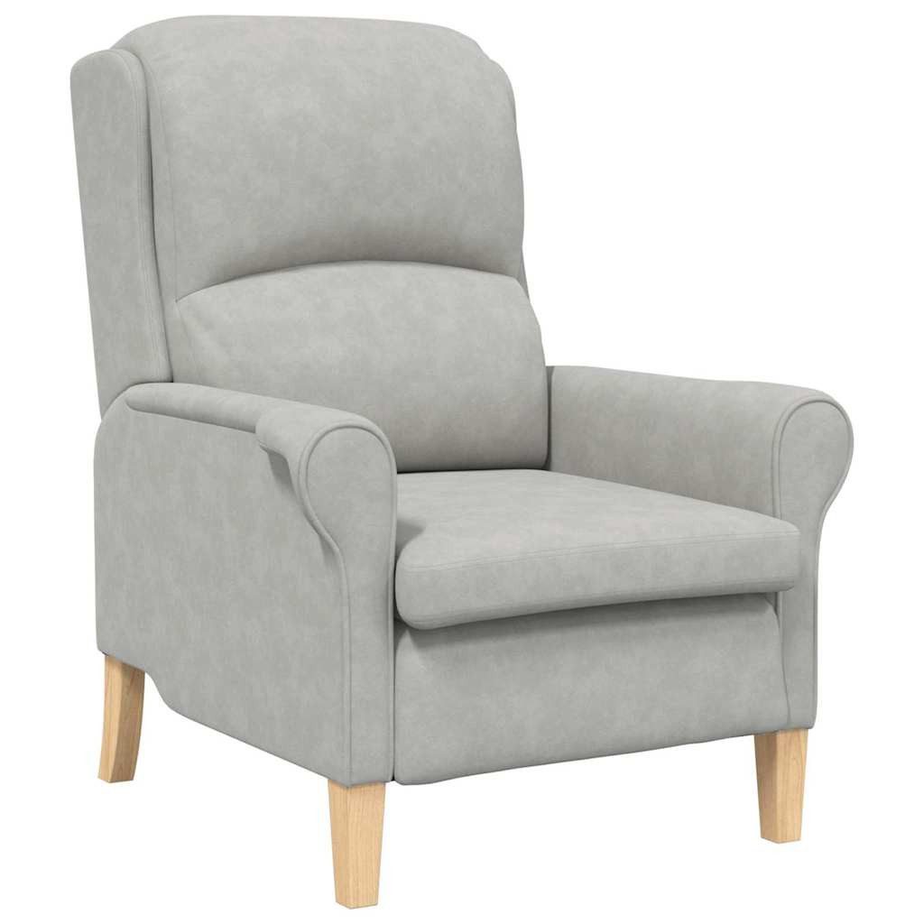 vidaXL Sessel Sessel Hellgrau 76 x günstig online kaufen