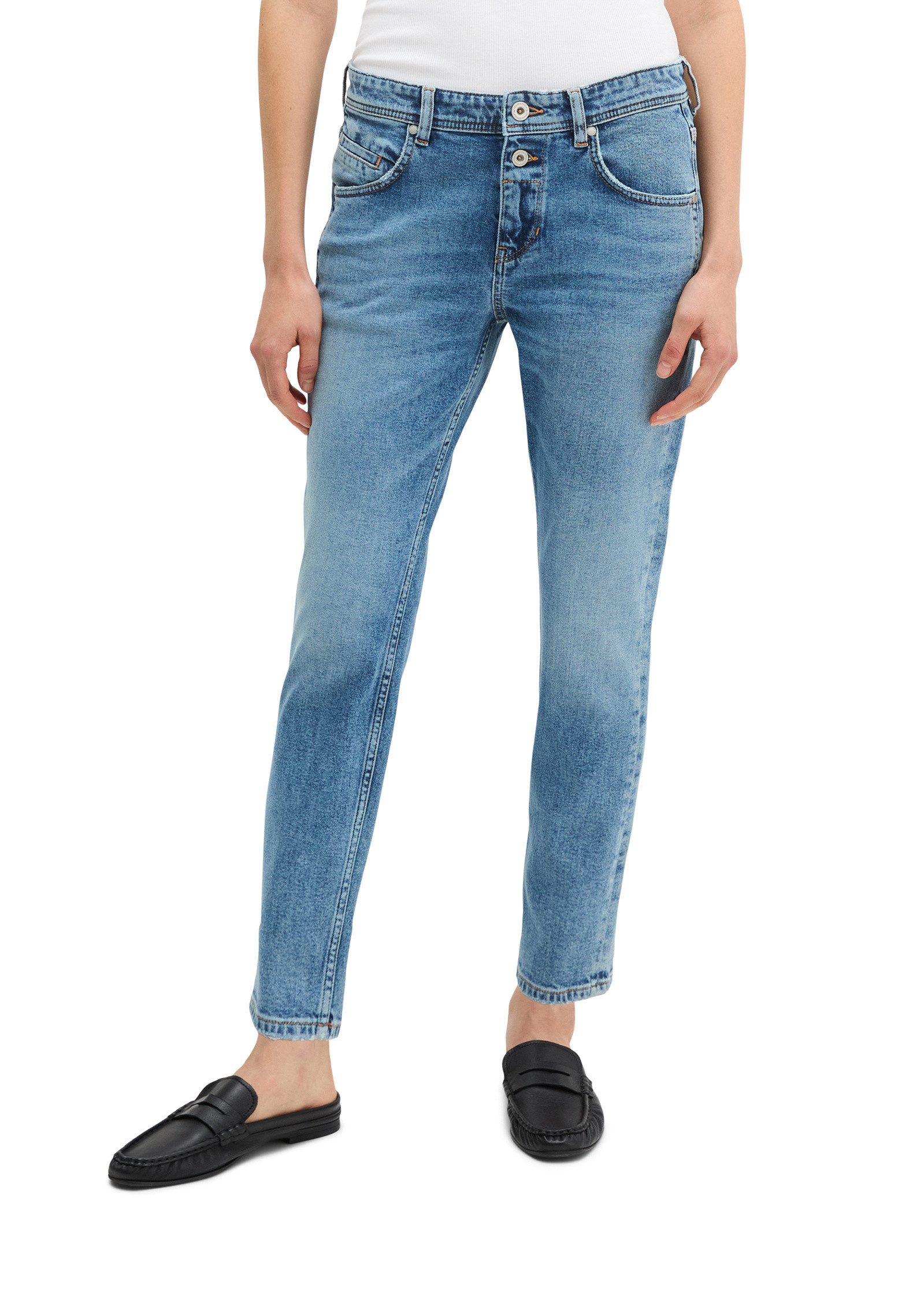 Marc O'Polo 5-Pocket-Jeans aus Bio-Baumwoll-Mix günstig online kaufen