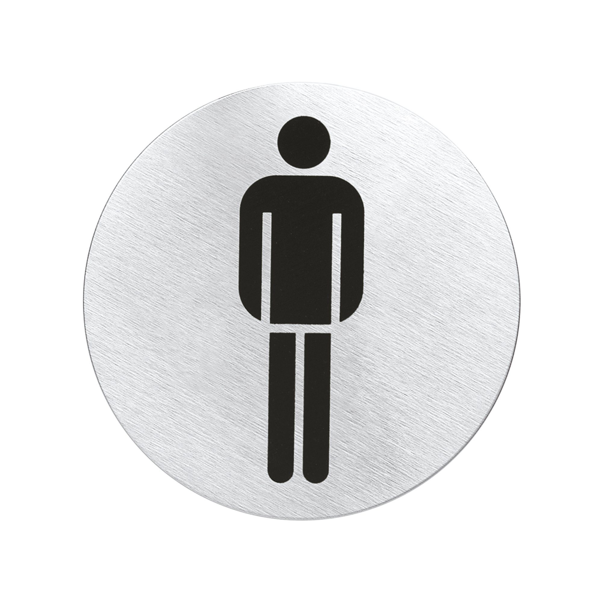 blomus Badorganizer Blomus 68141 Türschild WC Herren Edelstahl matt