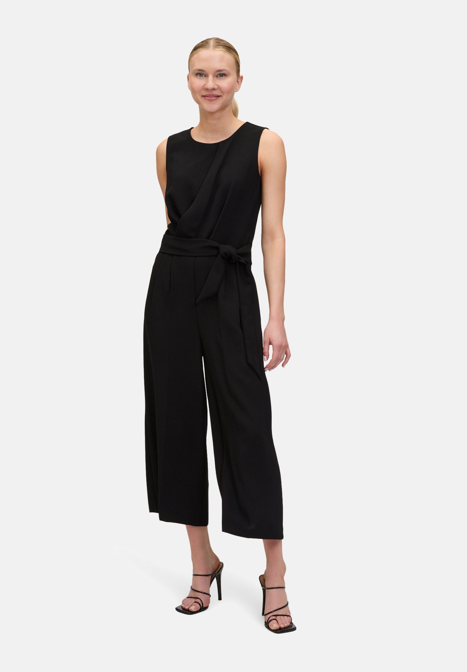 Betty&Co Overall Damen ohne Arm (1-tlg) Falten