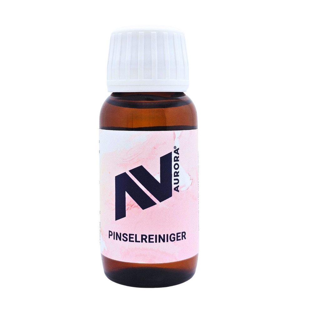 Aurora Nailart-Pinsel AURORA Universal Pinselreiniger für Nailart 50ml, 50 tlg.