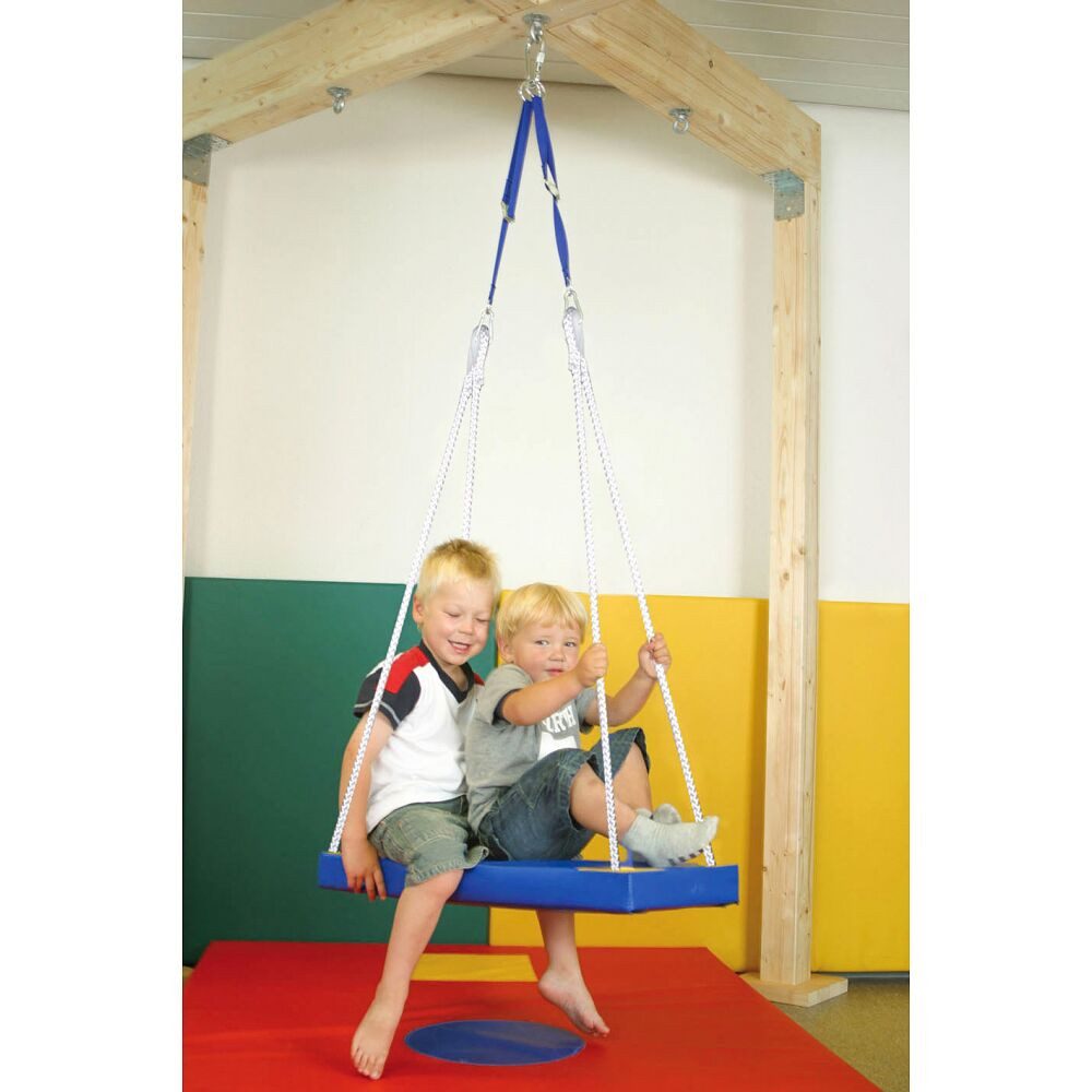 Bänfer Einzelschaukel Rechteckschaukel, Vielseitiger Schaukelspaß für 1 – 2 Kinder