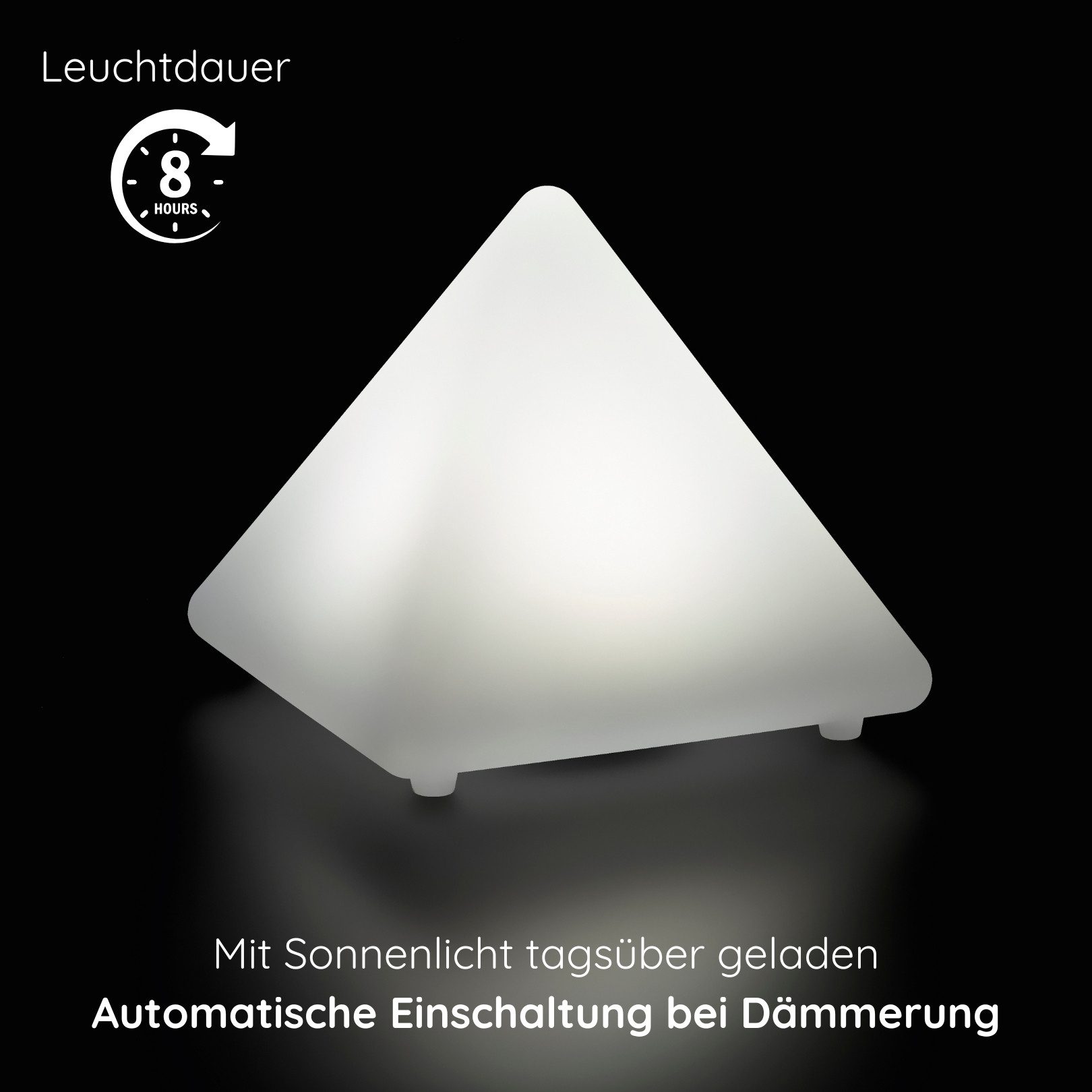 MeLiTec LED Solarleuchte Gartenleuchte Leuchtkörper, LED günstig online kaufen