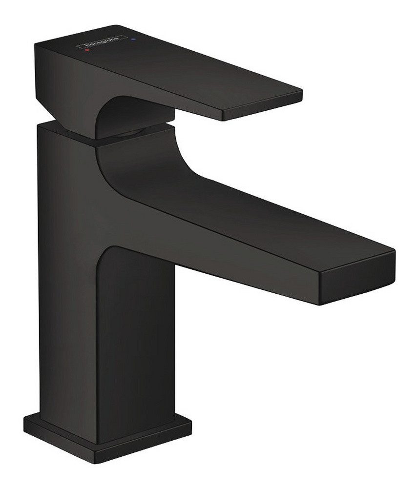 hansgrohe Waschtischarmatur Metropol 100 Mit Hebelgriff mit Push-Open Ablaufgarnitur Ausladung