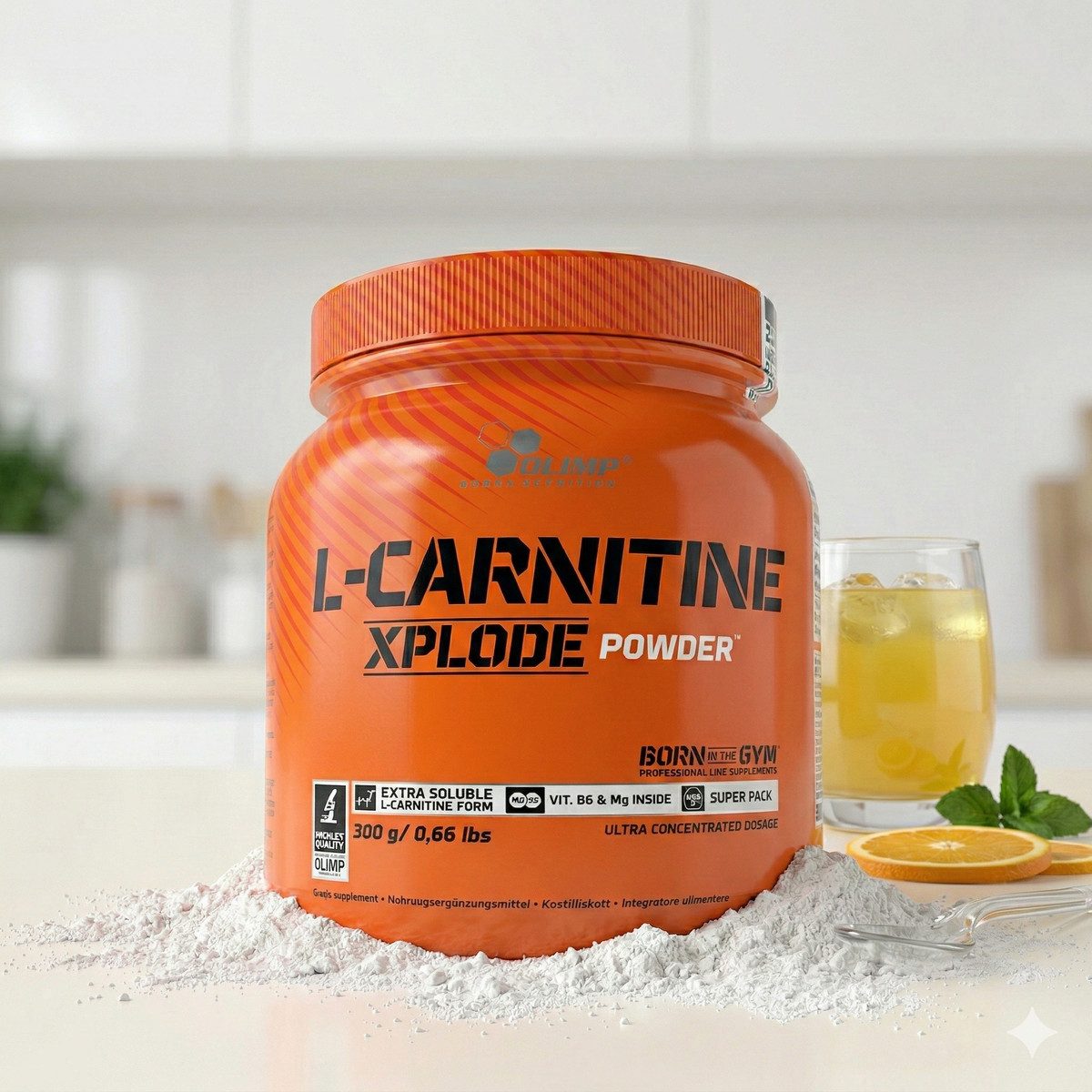 Olimp Olimp L-Carnitine Xplode Powder Pulver, 1 er 300 g