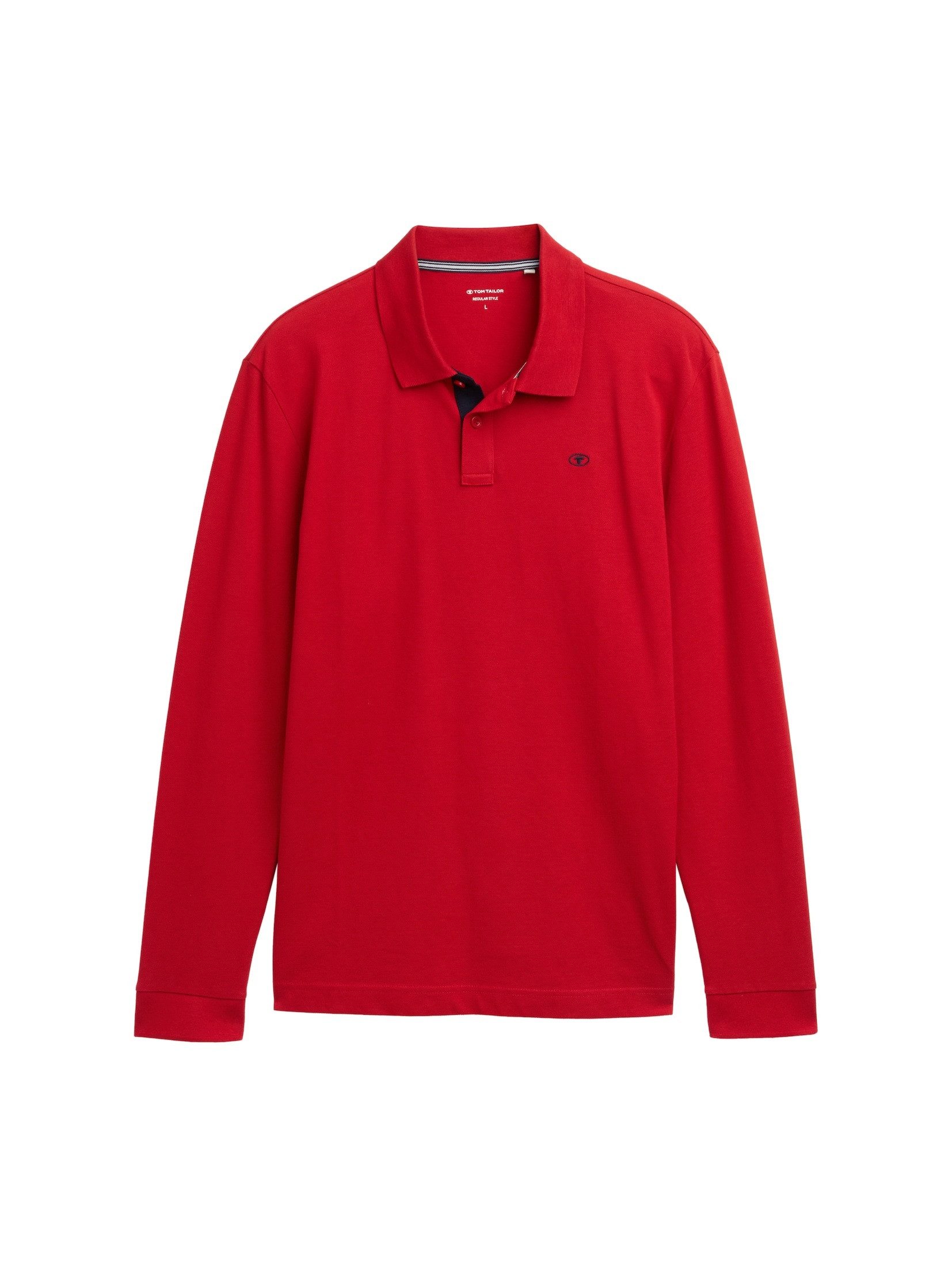TOM TAILOR Langarm-Poloshirt Longsleeve Piqué Poloshirt günstig online kaufen