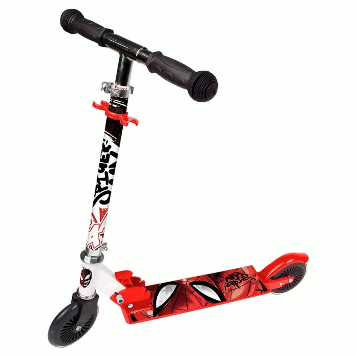 Spiderman Cityroller Kinder Scooter mit Spider-Man Motiv – Stylisch verstellbar