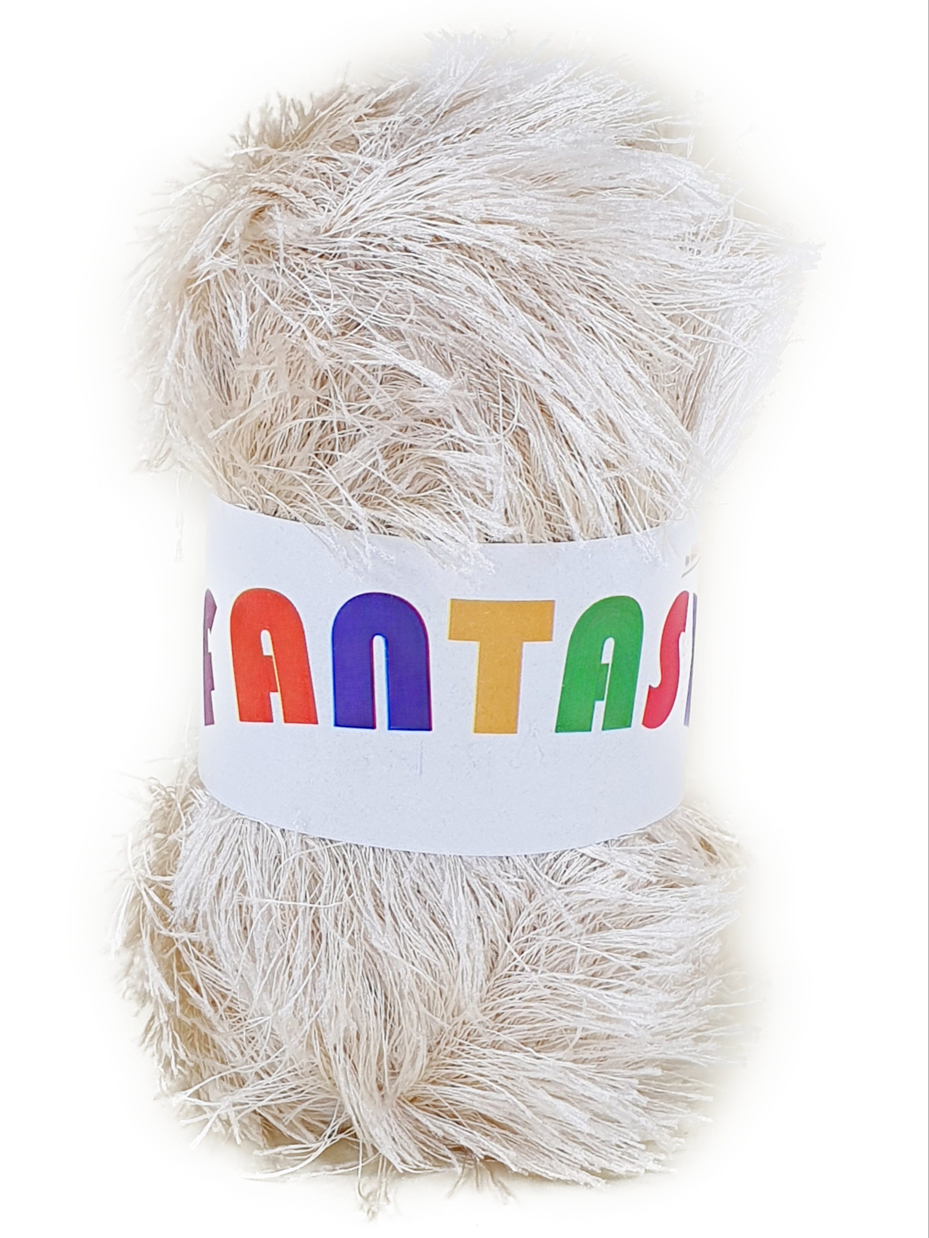 NOGA EFFEKTGARN GmbH Fantasy - Fransengarn auf 100 Gramm Knäuel Häkelwolle