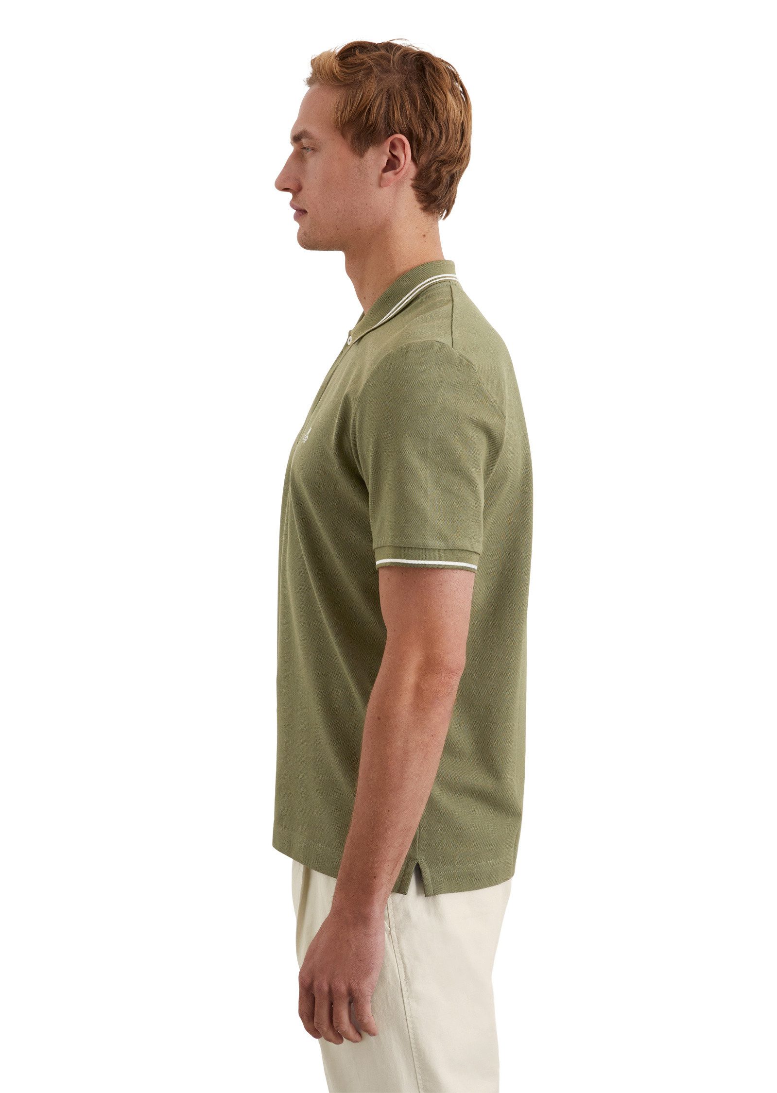 Marc OPolo Poloshirt "aus reiner Bio-Baumwolle" günstig online kaufen