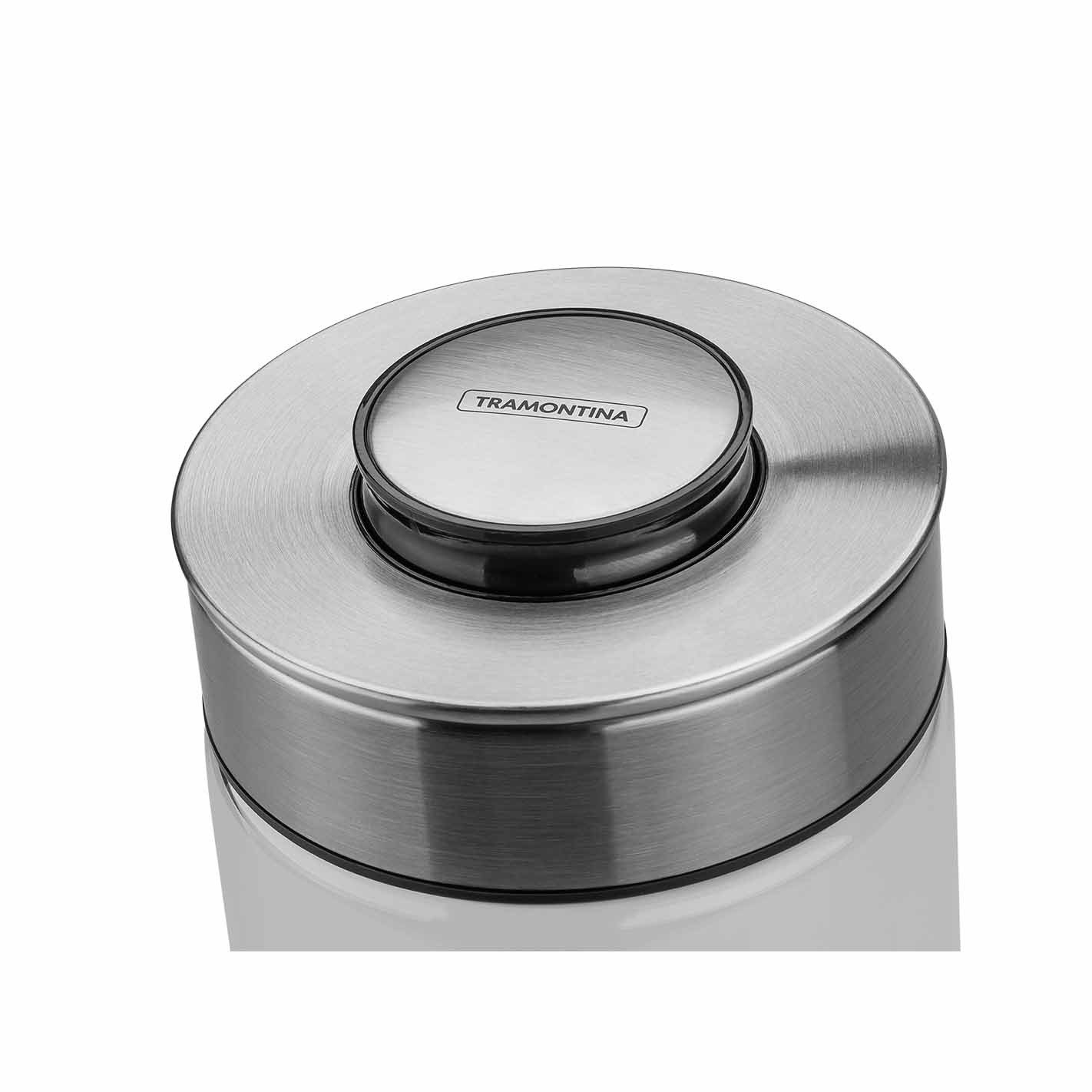 Tramontina Vorratsglas PUREZZA, Glas, spülmaschinengeeignet, luftdicht, Öffnen mit einer Hand