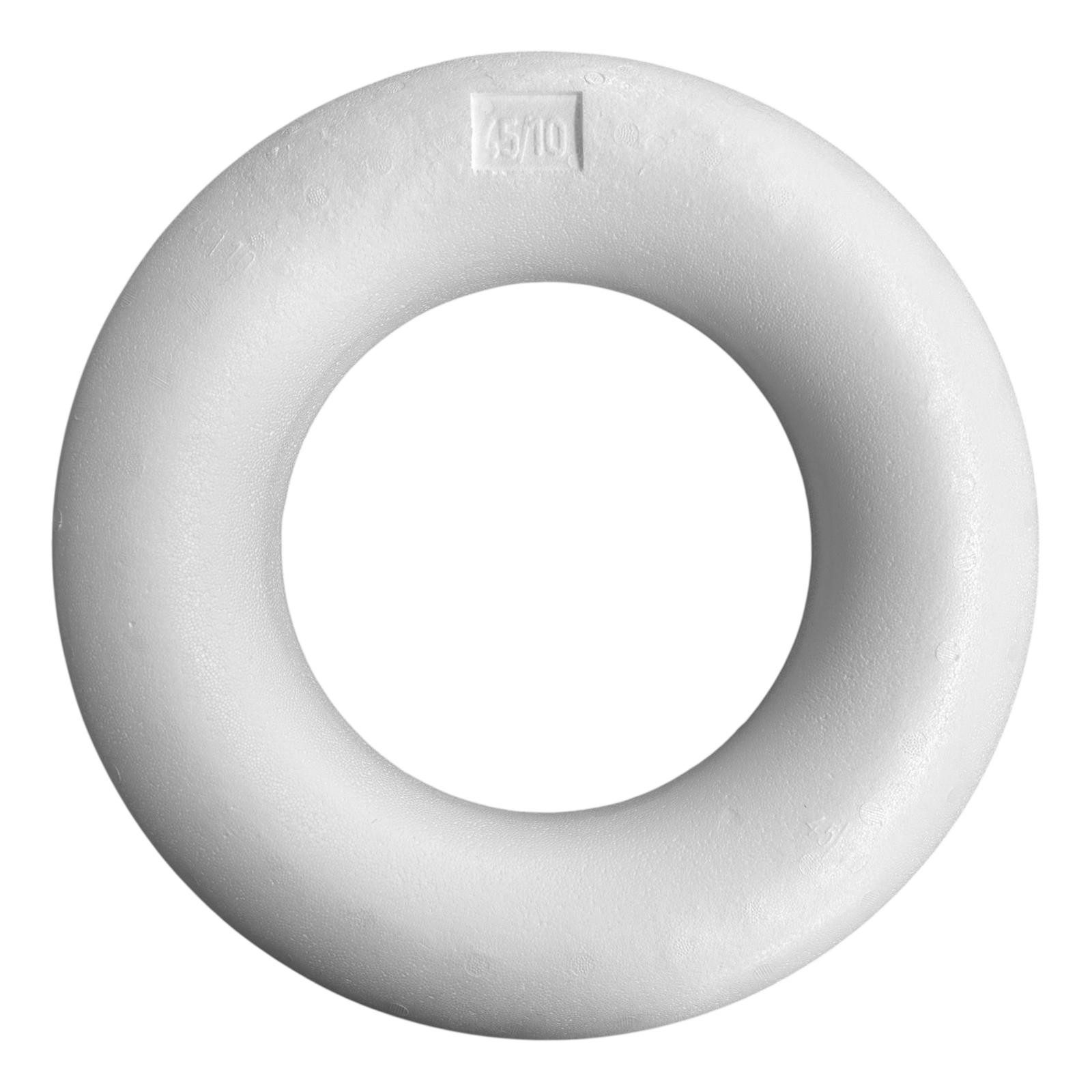 naninoa GmbH Styropor-Teil STYROPOR-HALB-RING, 45cm, RÖMER Vollmaterial/1 Stück