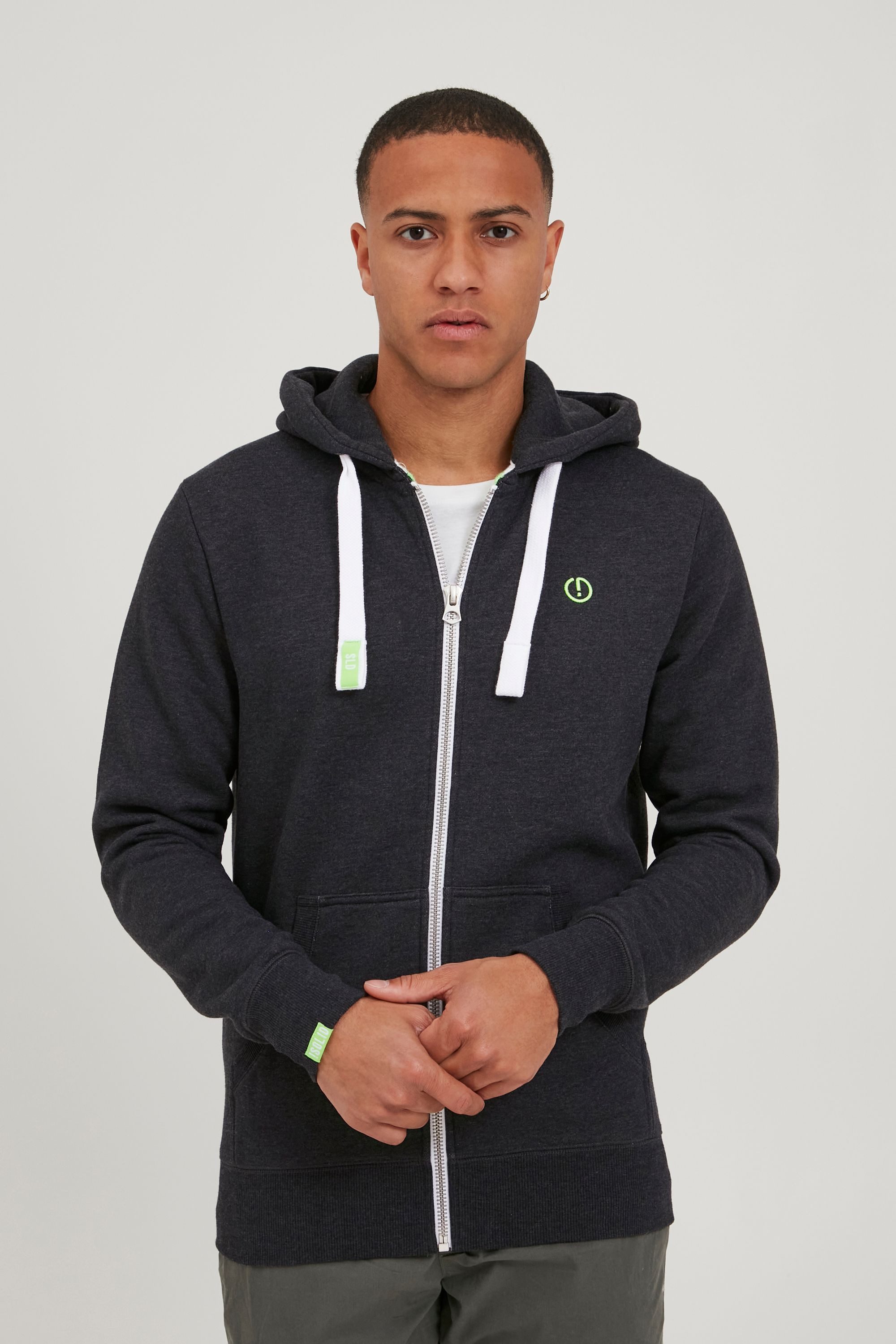 !Solid Kapuzensweatjacke SDBennZip Kapuzenjacke Sweatshirtjacke mit kontras günstig online kaufen