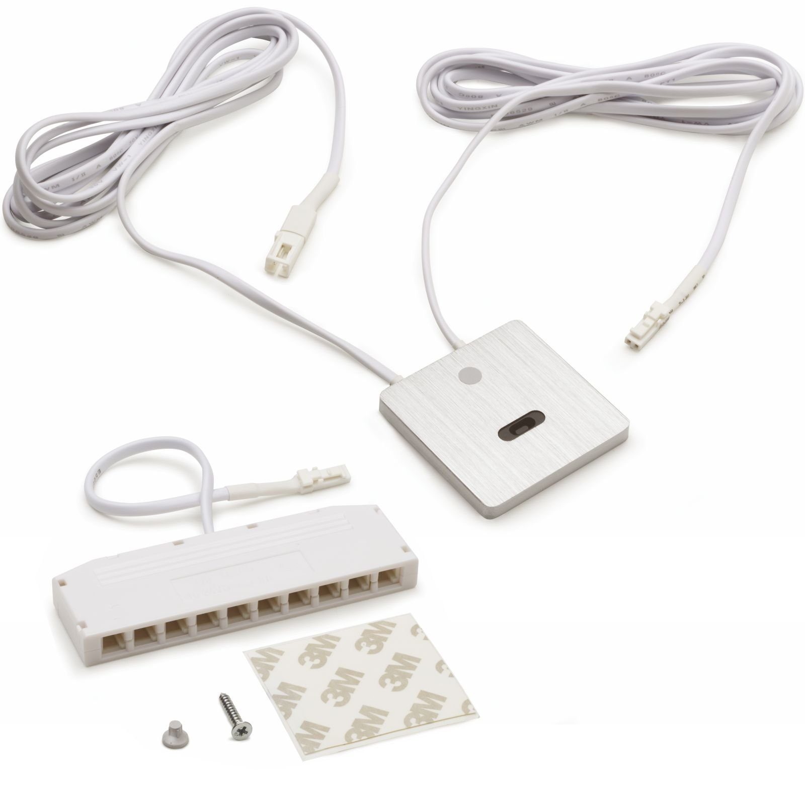 SO-TECH® Lichtschalter FUN D-MOTION Aluminium - Dimmbarer Touchless-Schalter