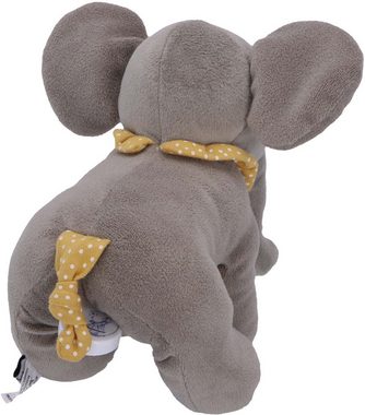 Sterntaler® Kuscheltier Spieltier klein Elefant Eddy, mit Rassel