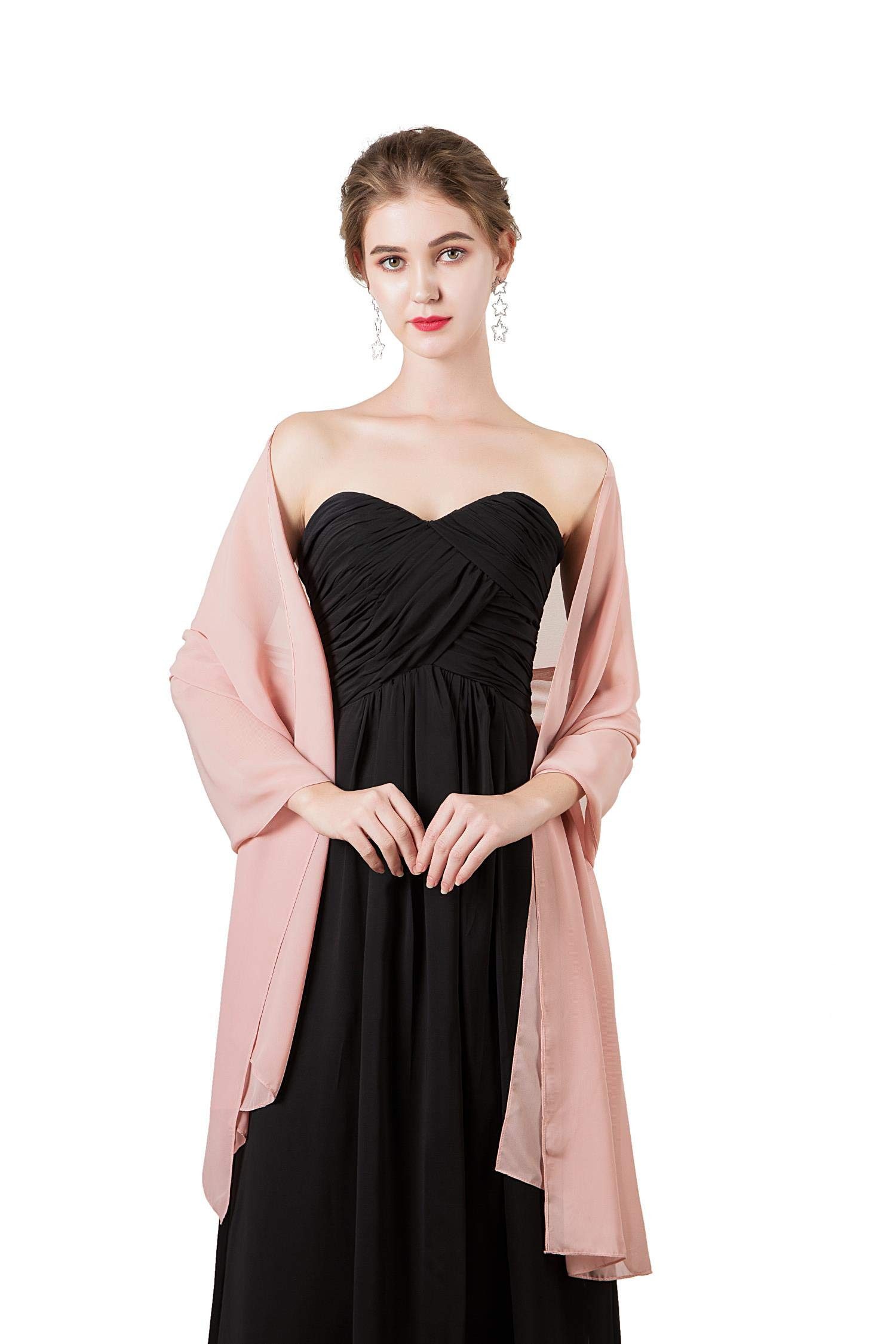 nsihing Modeschal Elegante Damen Stola – Leichter Schal, (1-St), für Hochzeiten, Festliche Anlässe & Abendkleider