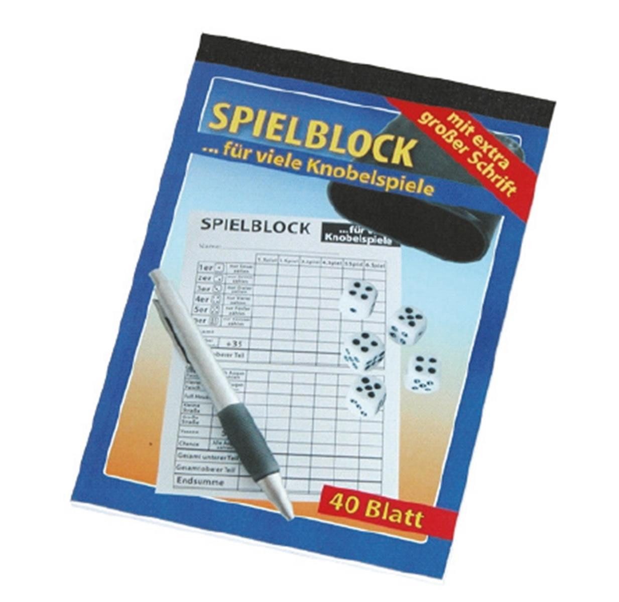 Spielbogen Knobelblock A5 Rätselblock 40 Blatt Schwarz-Weiß, (Stück, 1-tlg., Block mit 40 Blatt), Senioren Knobel Block A5 Senioren Spielblock