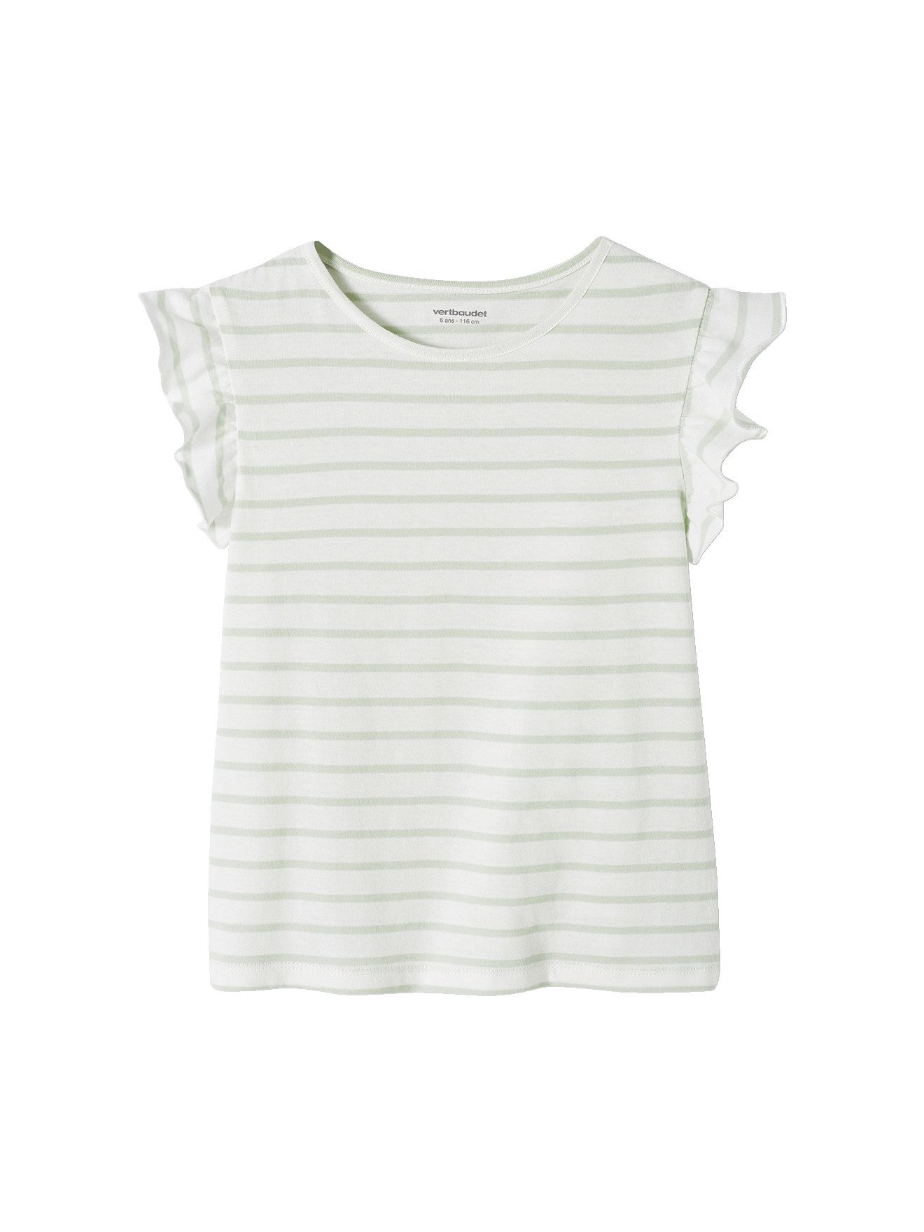 vertbaudet Kleid & Hose Mädchen-Set: T-Shirt + Rock