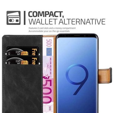 Cadorabo Handyhülle Samsung Galaxy S9 Samsung Galaxy S9, Klappbare Handy Schutzhülle - Hülle - mit Standfunktion und Kartenfach