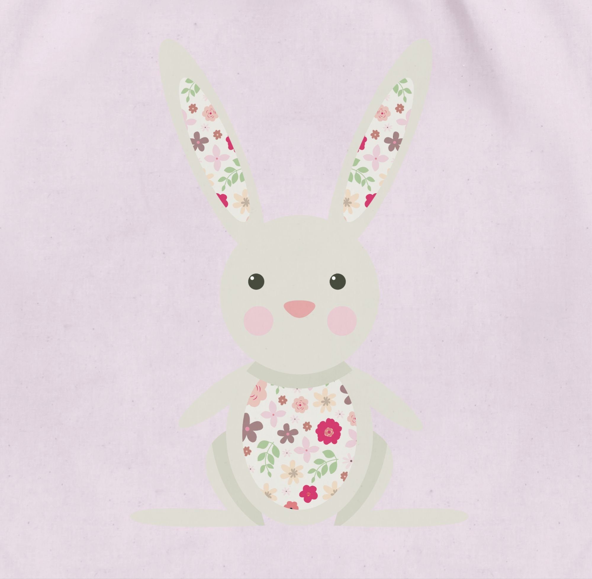 Shirtracer Turnbeutel Süßer Hase Frühlingstiere I, Hasen Hase