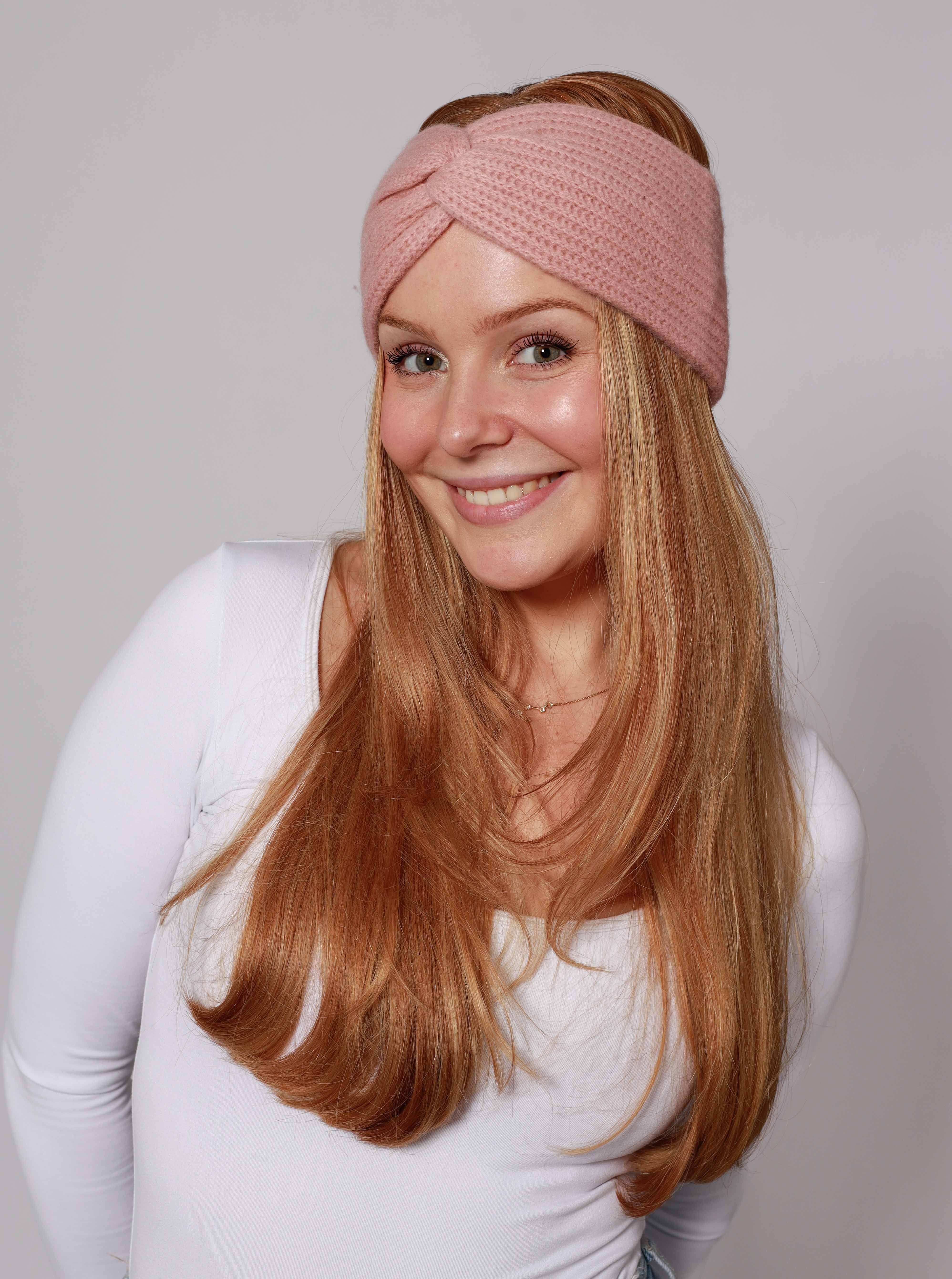 Zwillingsherz Stirnband "Rippe" breit, gerippt, mit Knotendetail günstig online kaufen