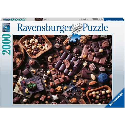 Ravensburger Puzzle Schokoladenparadies, 2000 Puzzleteile, Made in Germany, FSC® - schützt Wald - weltweit