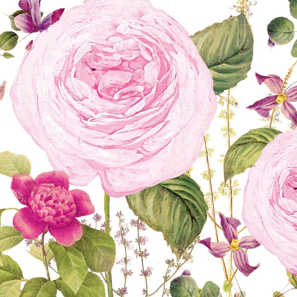PPD Papierserviette Princess Rose 20 Stück 33 cm