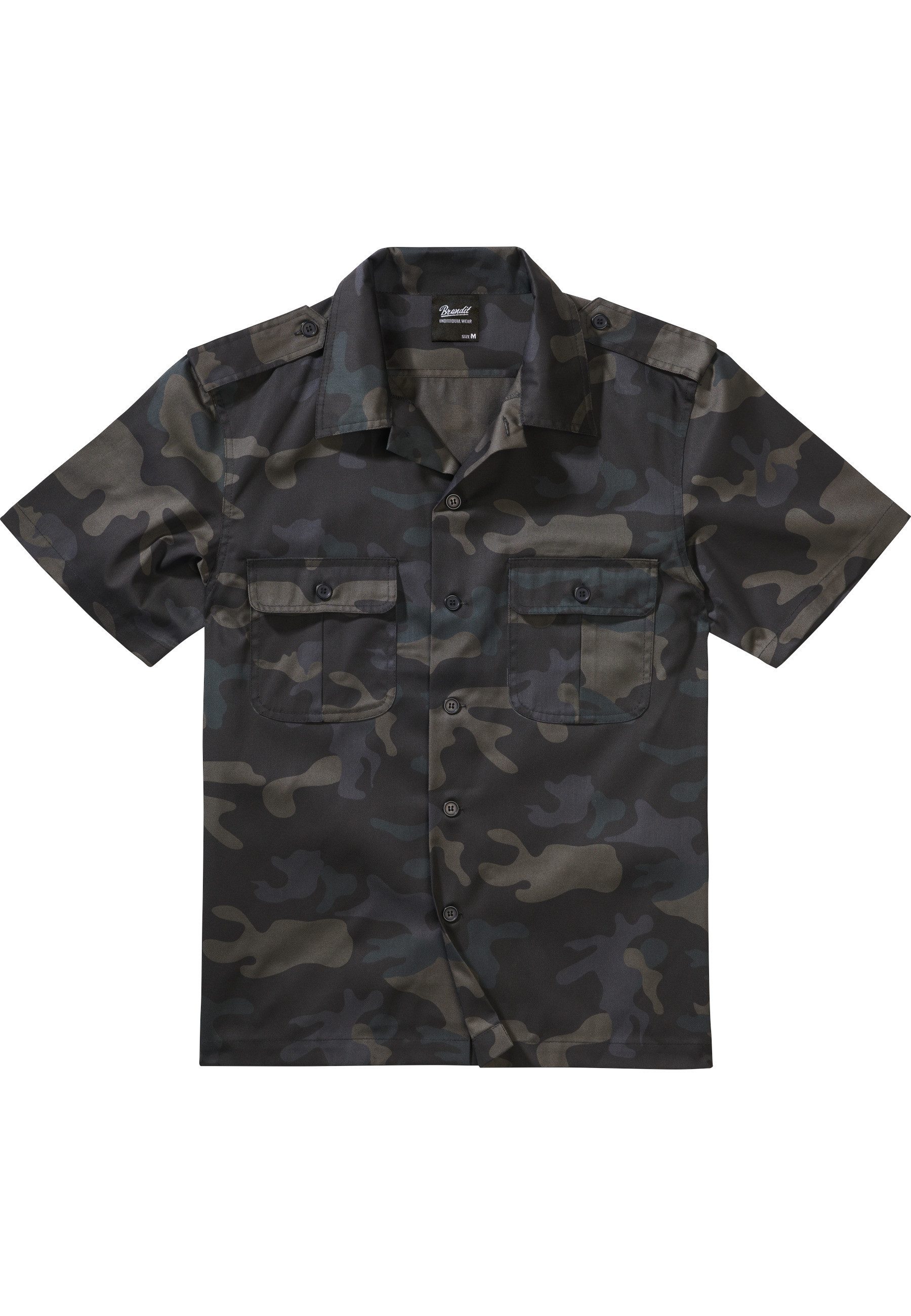 Brandit Kurzarmshirt Brandit Herren Short Sleeves US Shirt (1-tlg)
